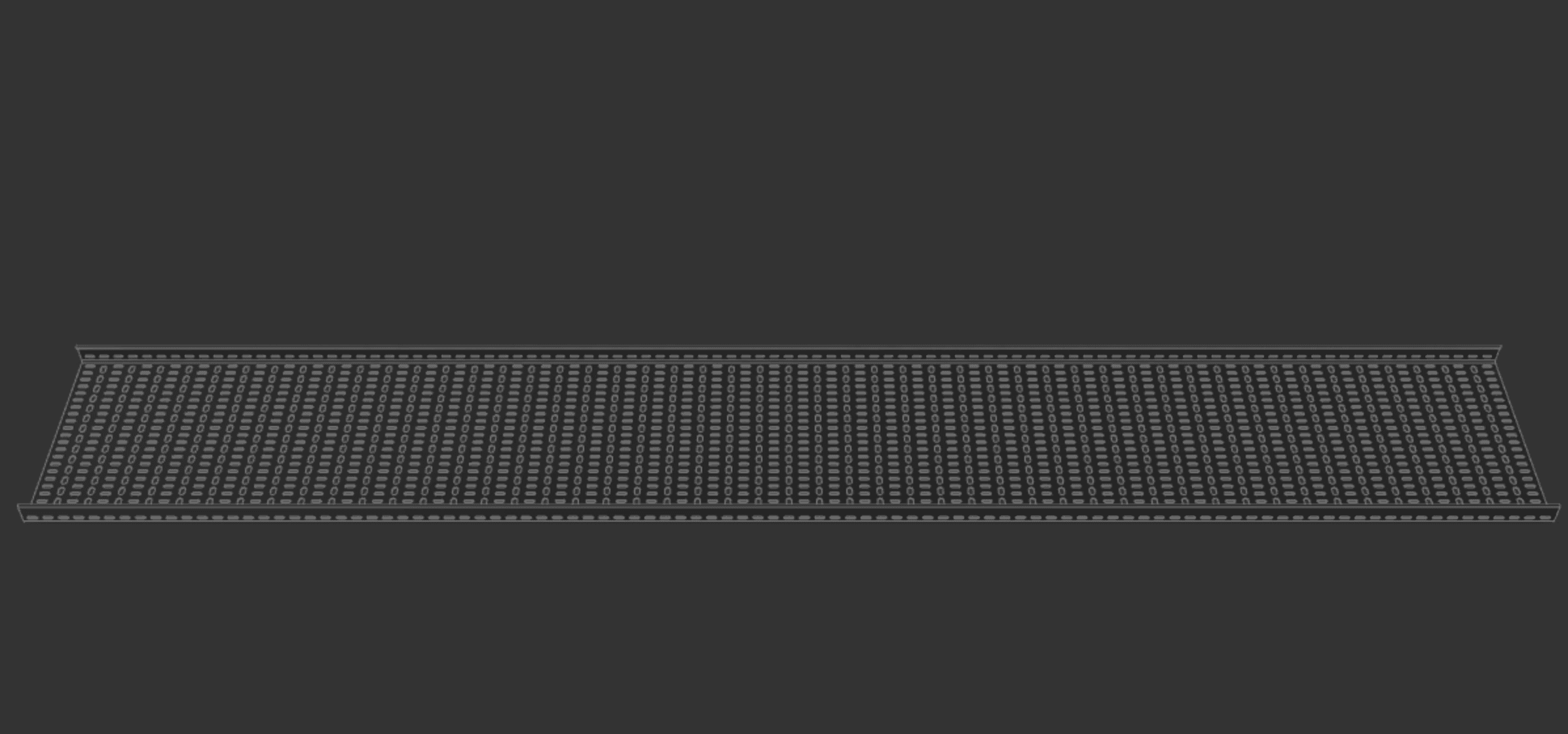 Cable Tray 450mm x 3000mm TYPE1 3d model