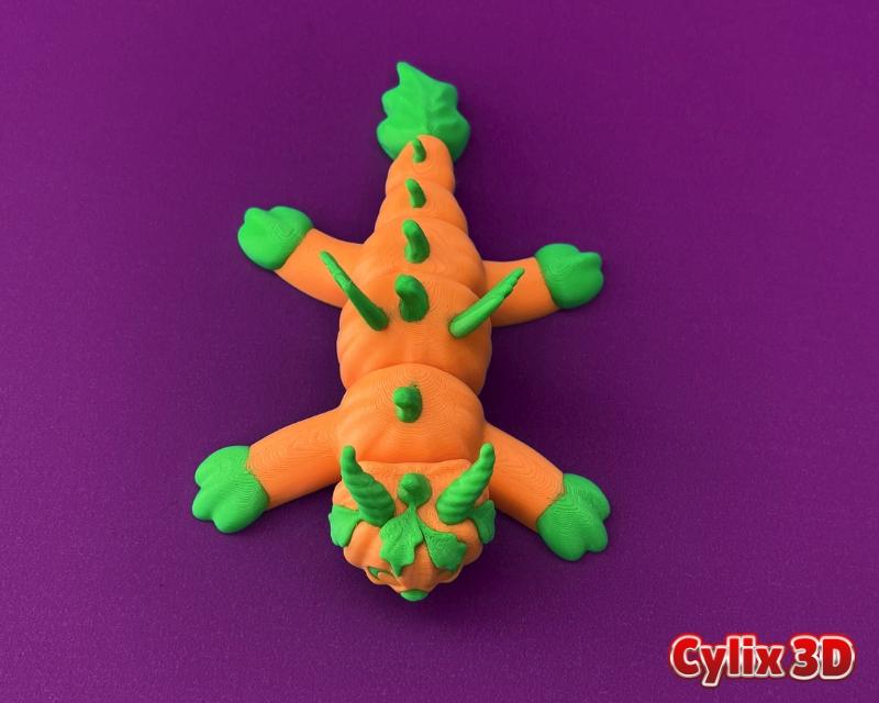 Articulated Pumpkin Dragon 3d model