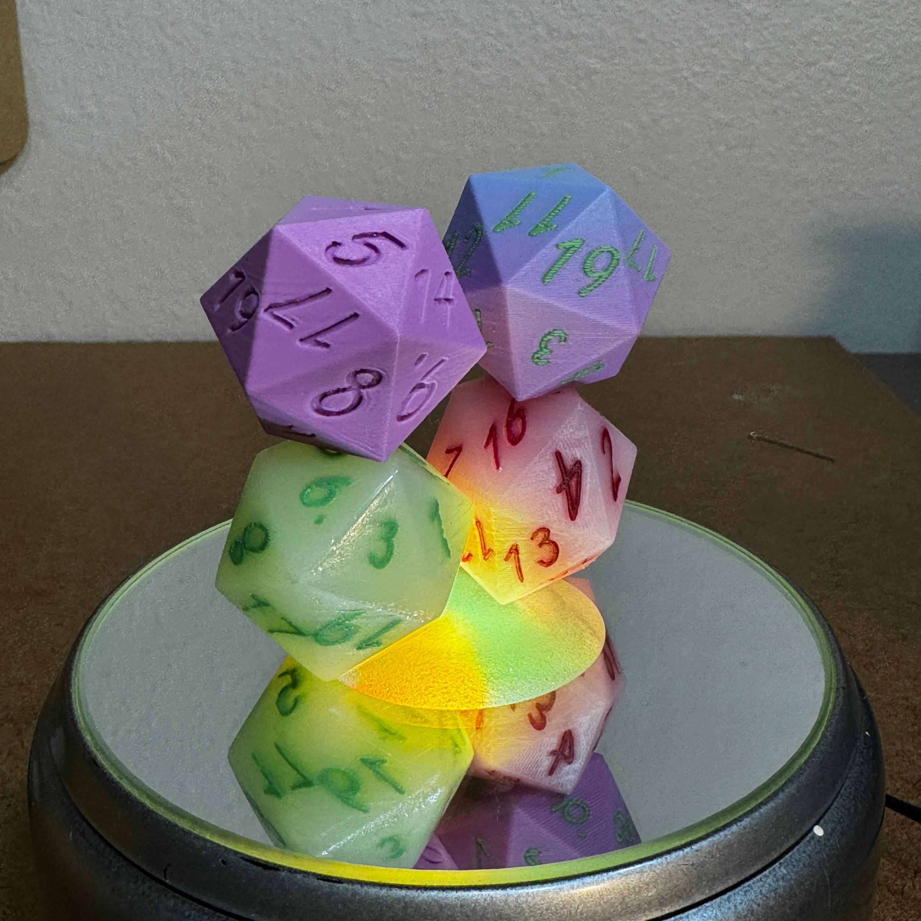 D20 Dice Numerically Balanced MMU 3d model