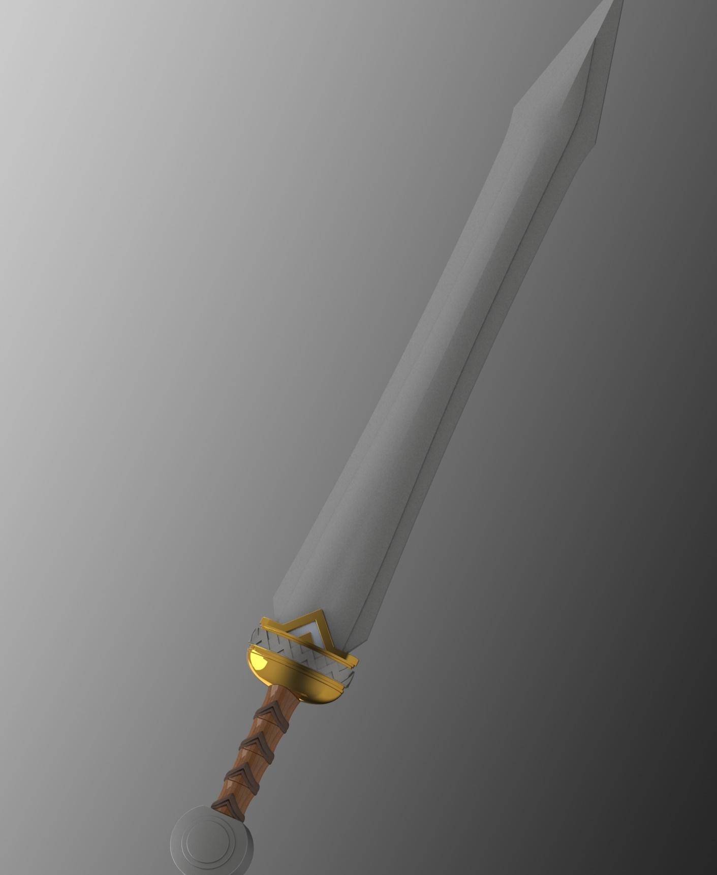 Ryse: Son of Rome - Marius Titus' Sword 3d model