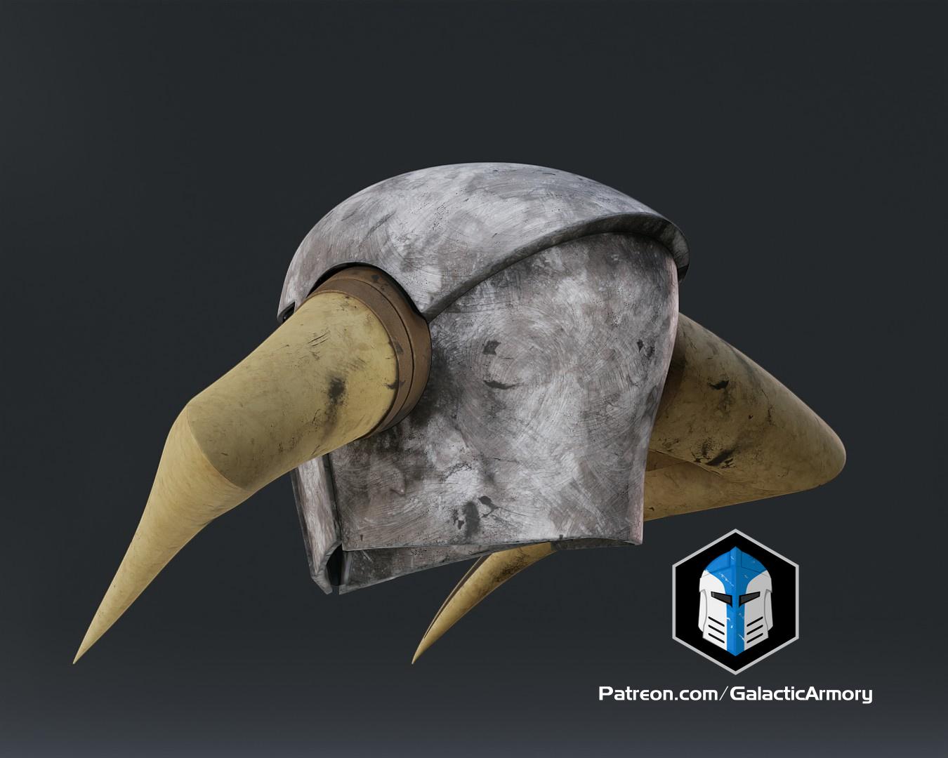 Clone Wars Saesee Tiin Helmet - 3D Print Files 3d model