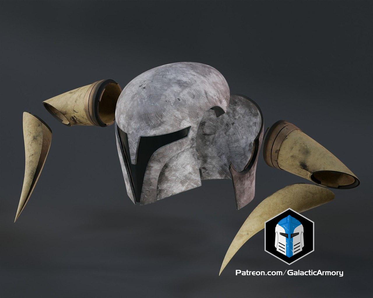 Clone Wars Saesee Tiin Helmet - 3D Print Files 3d model