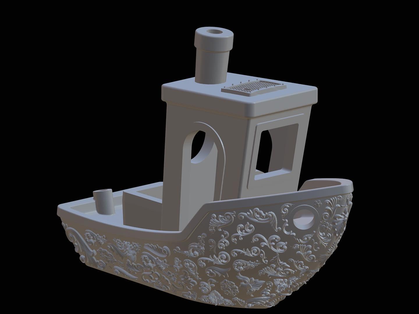 imperial benchy.stl 3d model