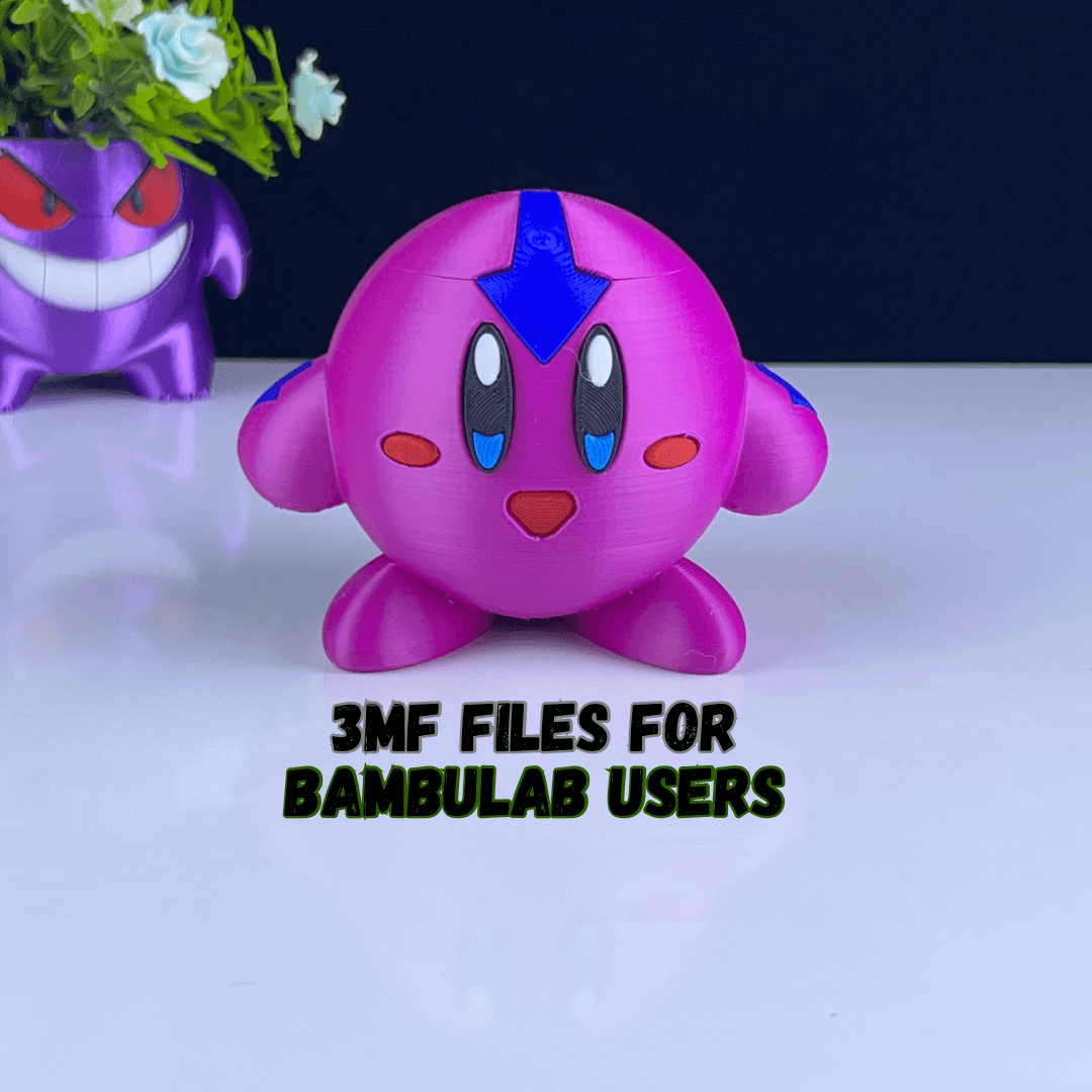 aang kirby 3mf 3d model