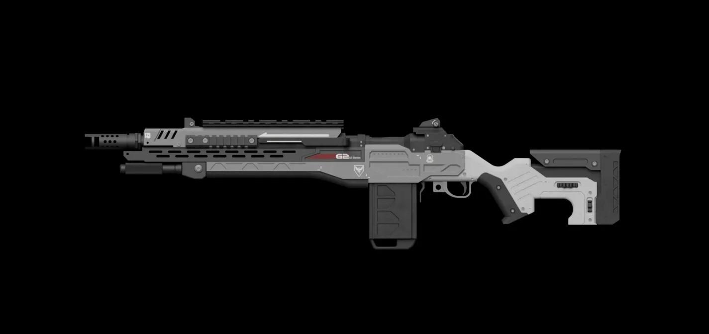 TITANFALL 2 G2A5 Rifle 3d model