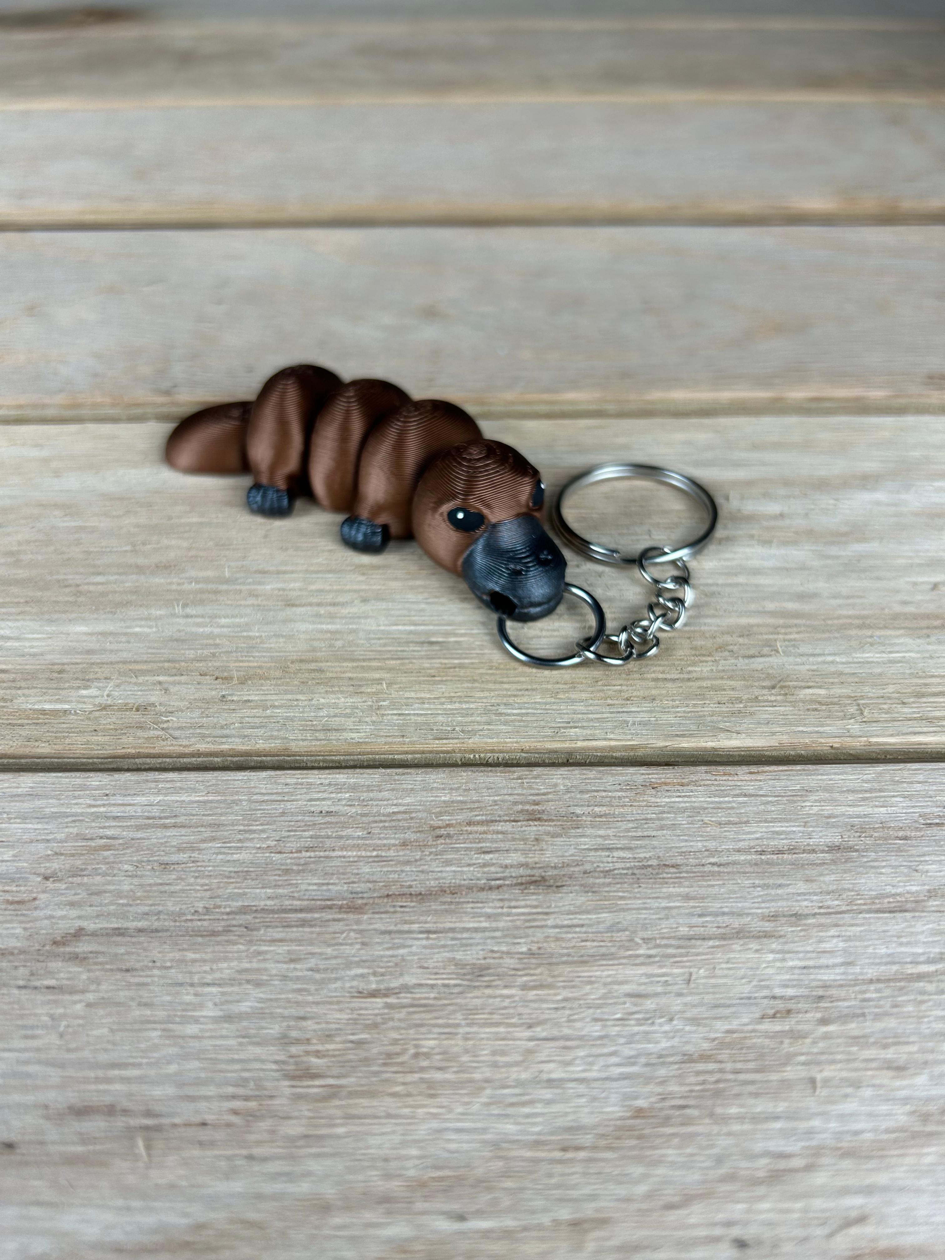 Platypus Keychain Fidget V3 3d model