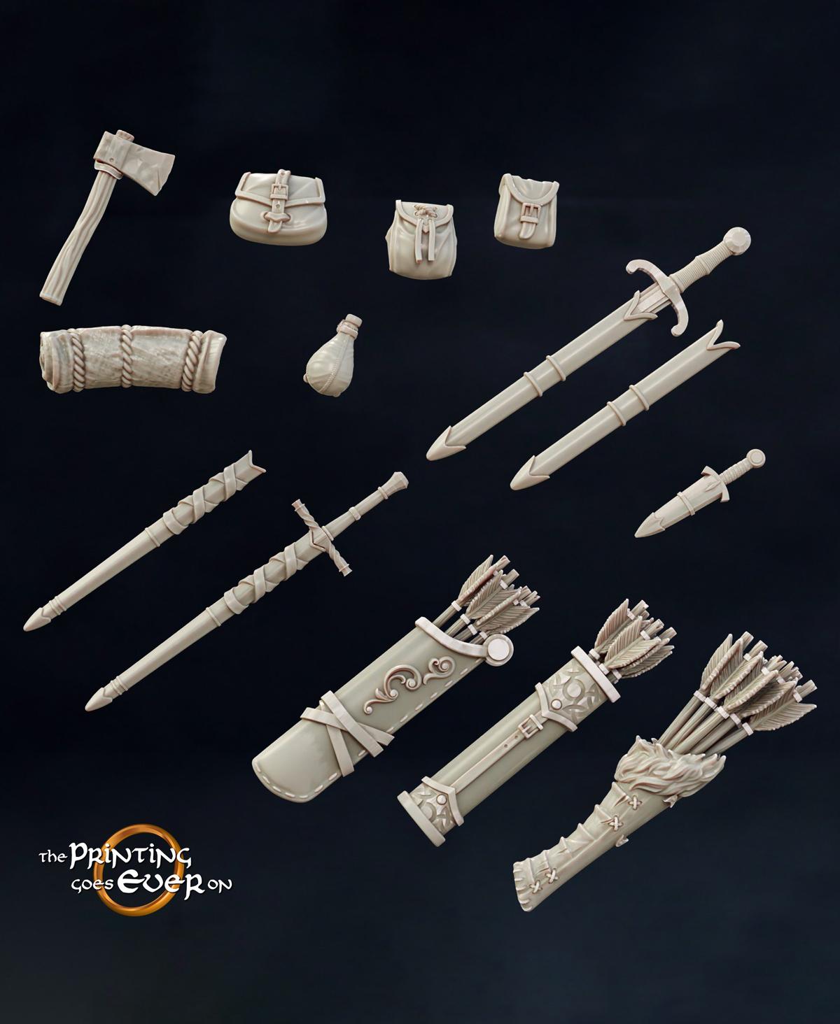 Modular Gonthan Soldiers - Epic Bundle 3d model