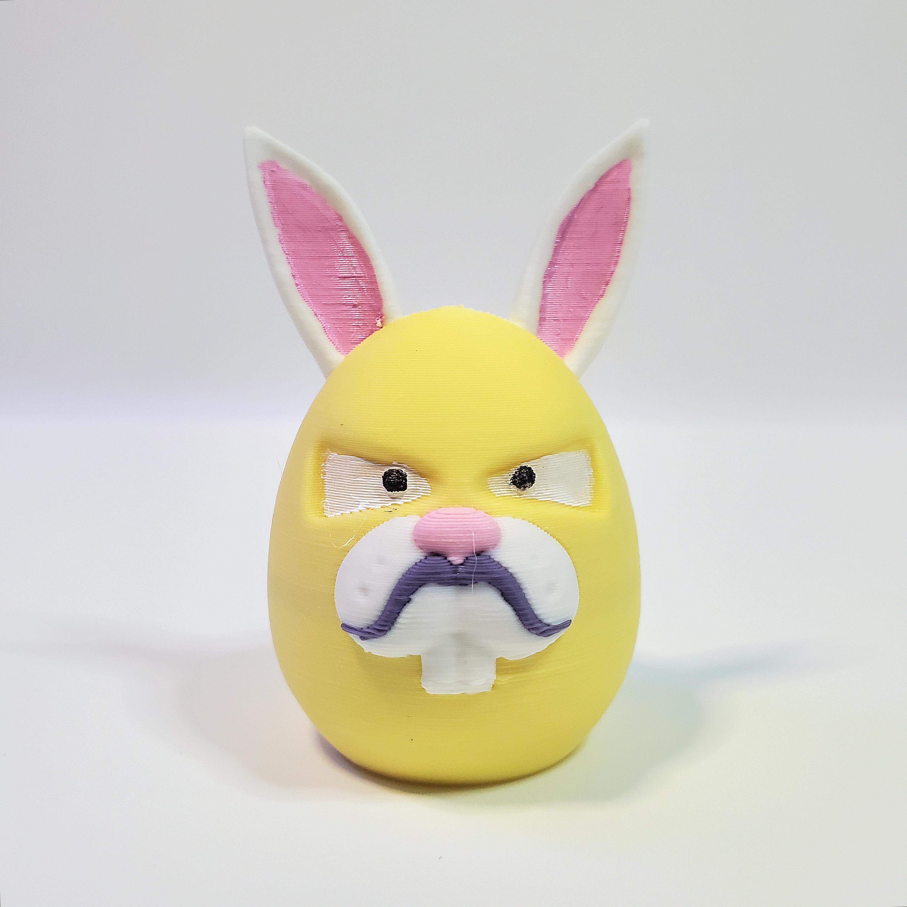 Easter Bunny Exeggcute [SET OF 6] Seasonal Pokemon Fan Art Holiday Decorations 3d model