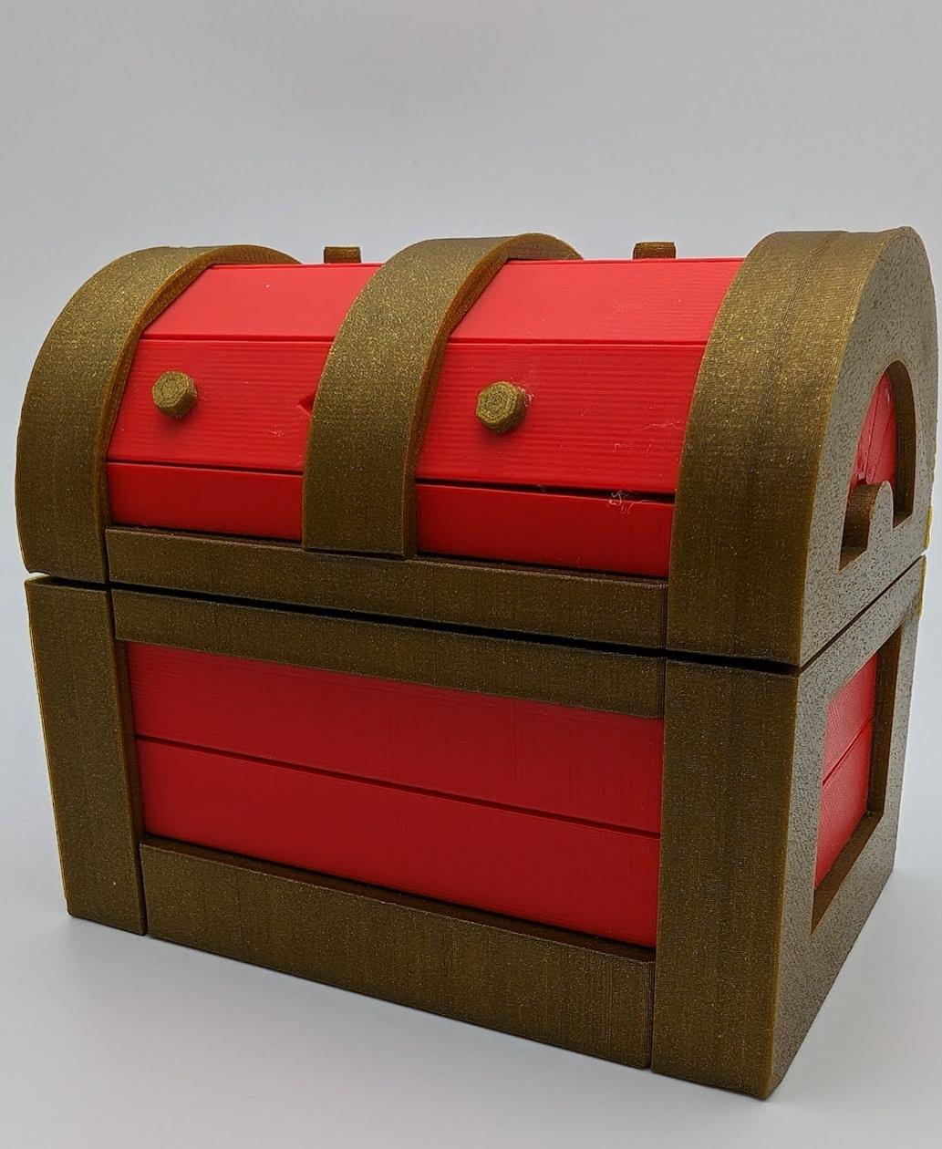 Treasure Chest Puzzle Box 3d model