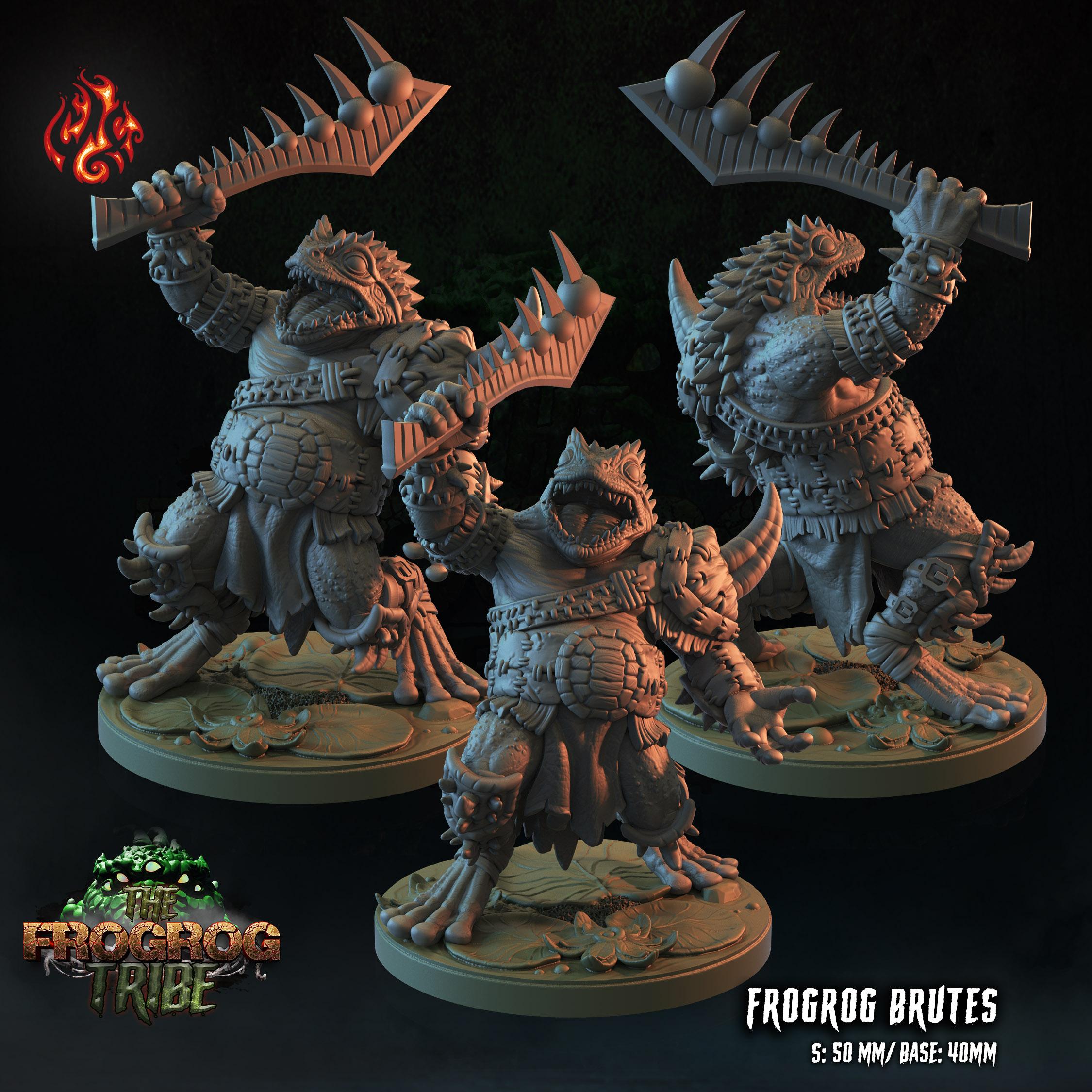 Frogrog Brutes 3d model