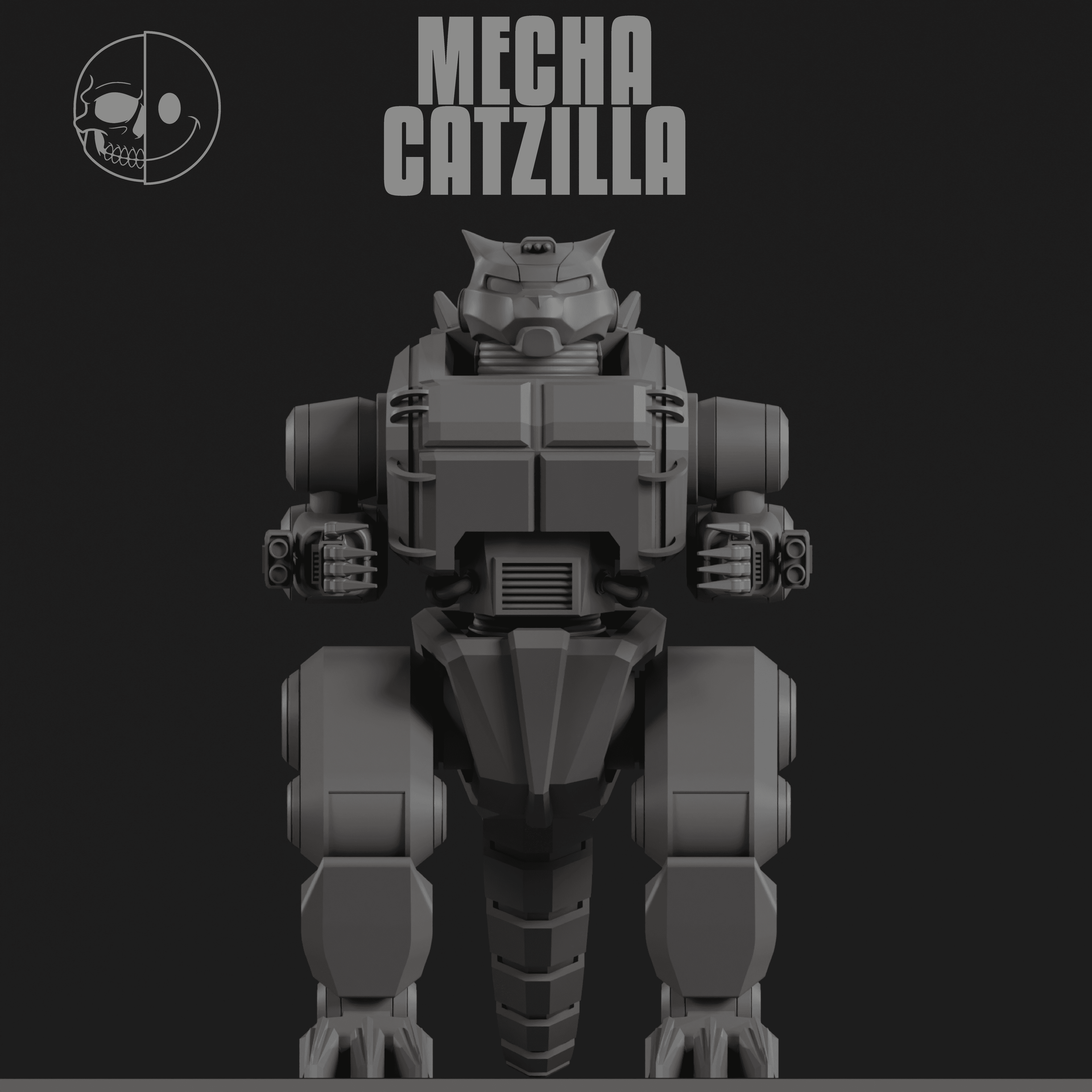 DEADNICE - MECHA CATZILLA 3d model