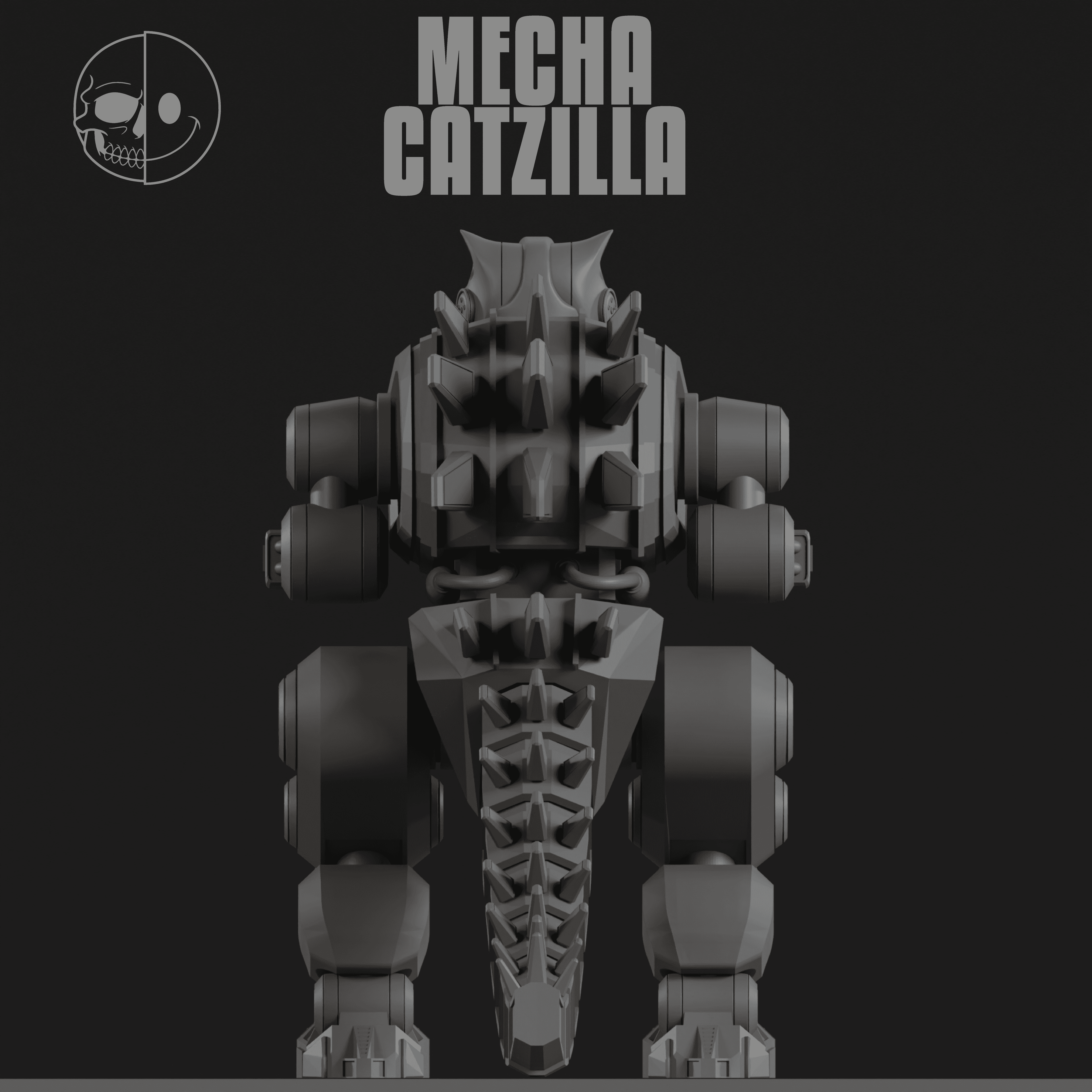 DEADNICE - MECHA CATZILLA 3d model