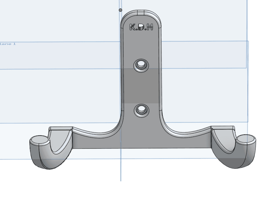 BM5150 Vtech Parent unit Wall mount.  3d model