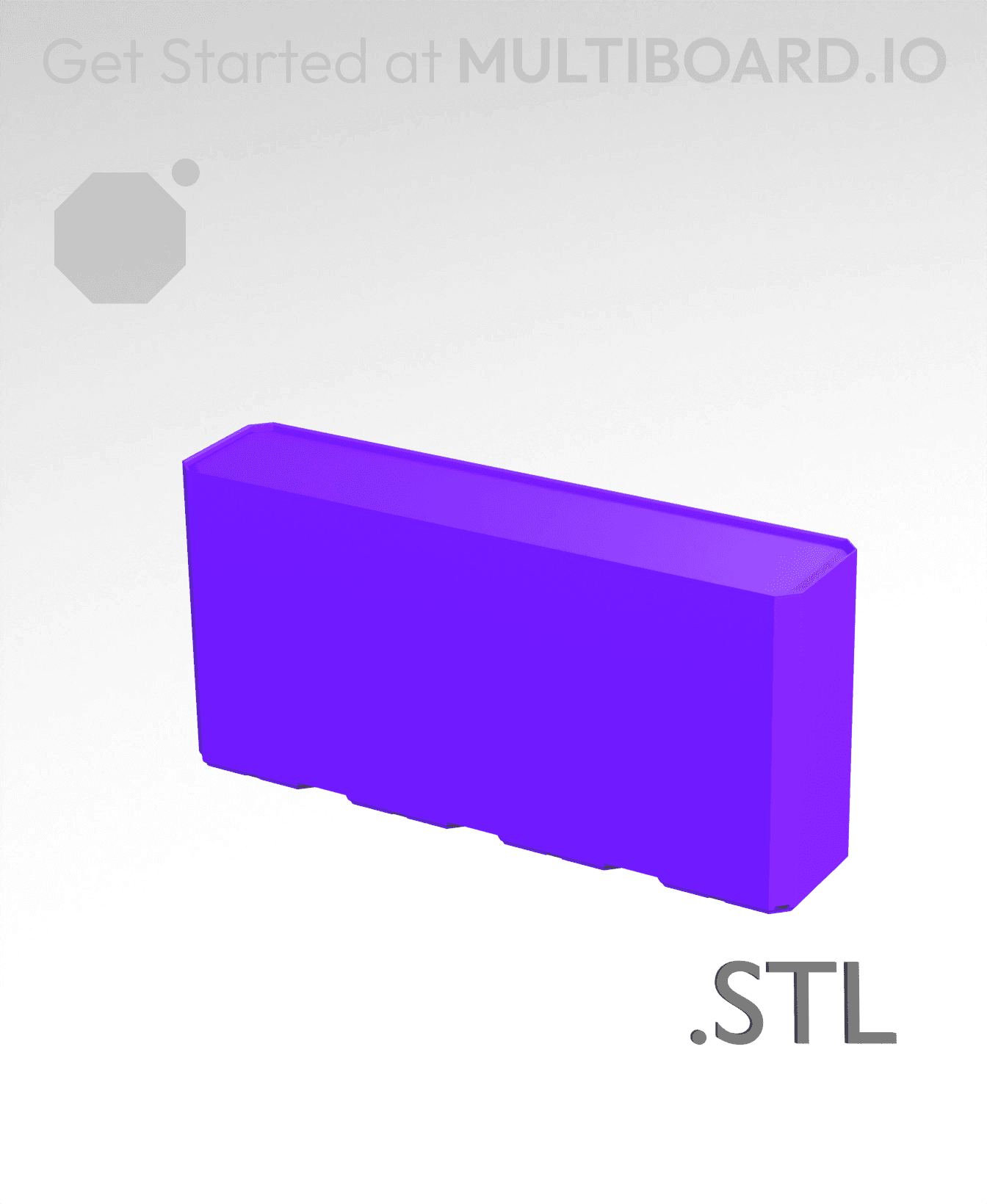 4x1x2 - Multibin Insert - STL Remixing File 3d model