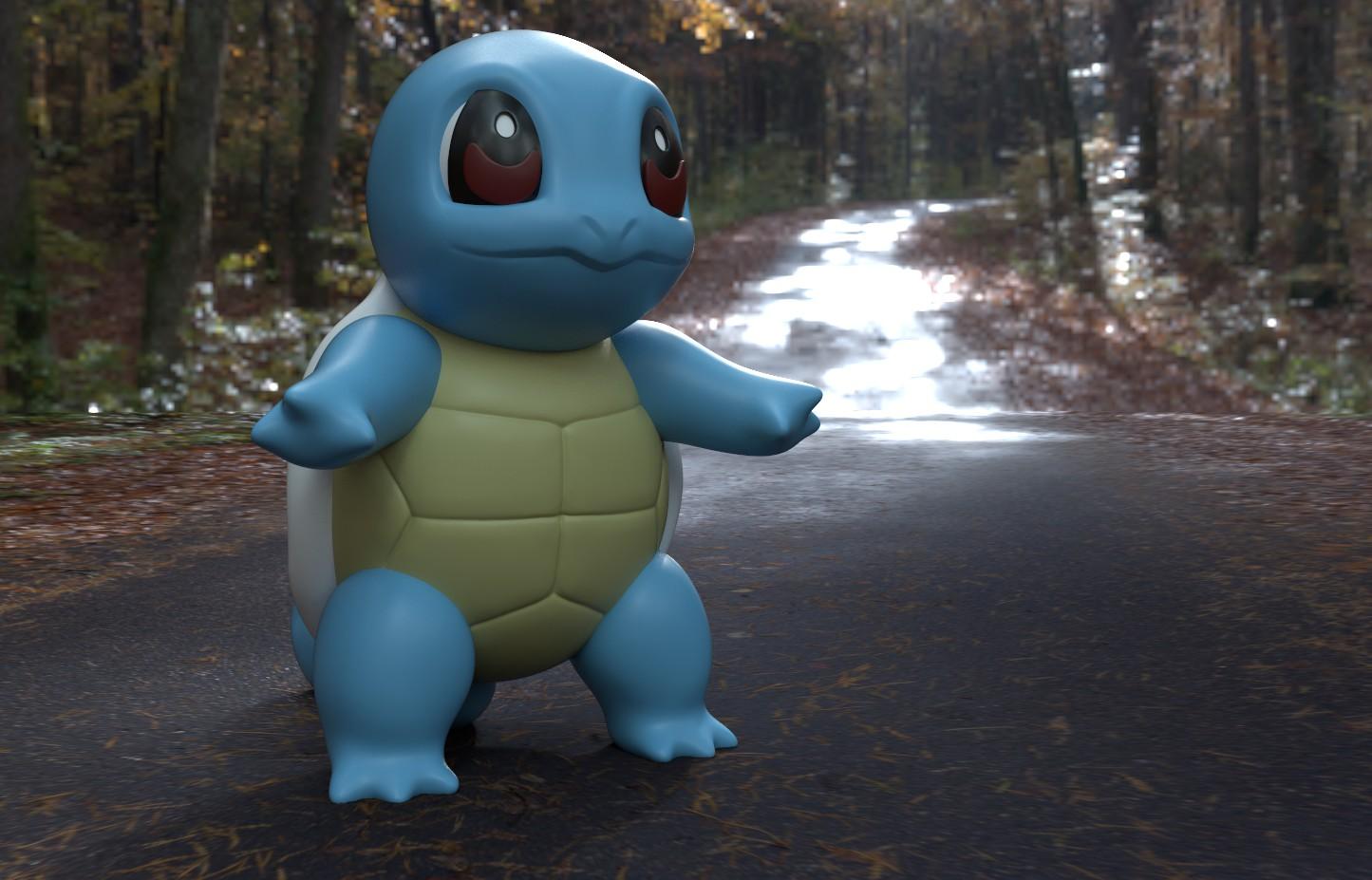 Squirtle 3d model