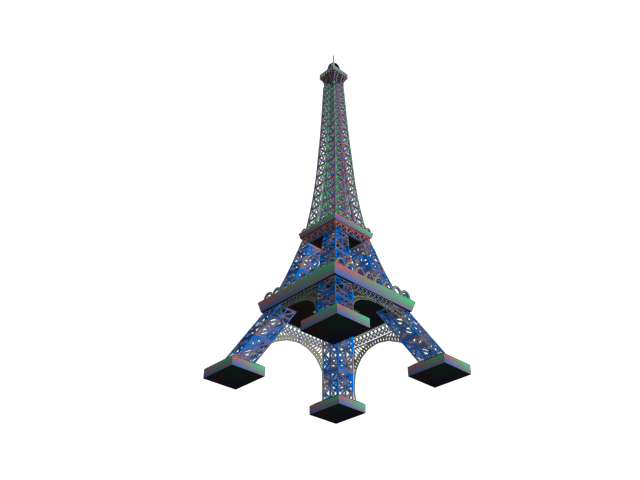 Eiffel Tower.stl 3d model