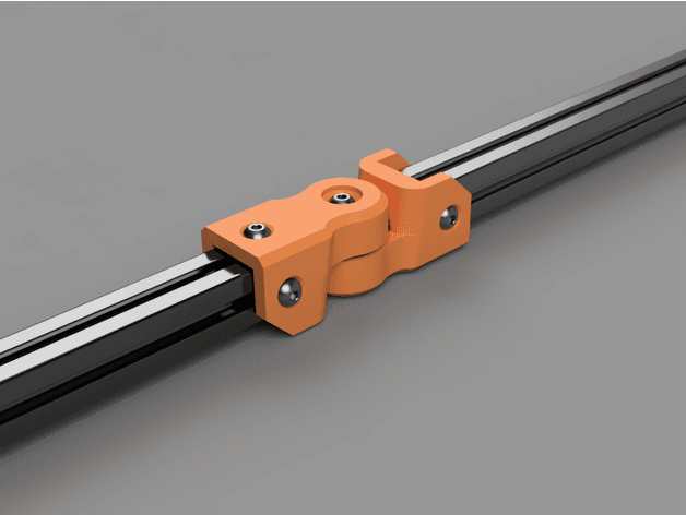 2020 Extrusion Pivot/Hinge 3d model