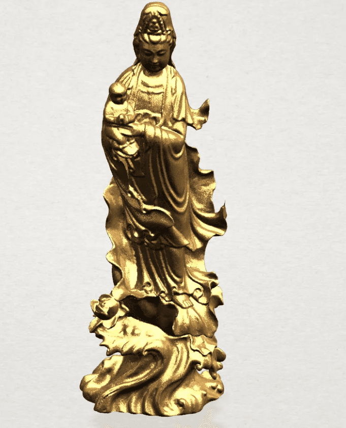  Avalokitesvara Buddha   3d model