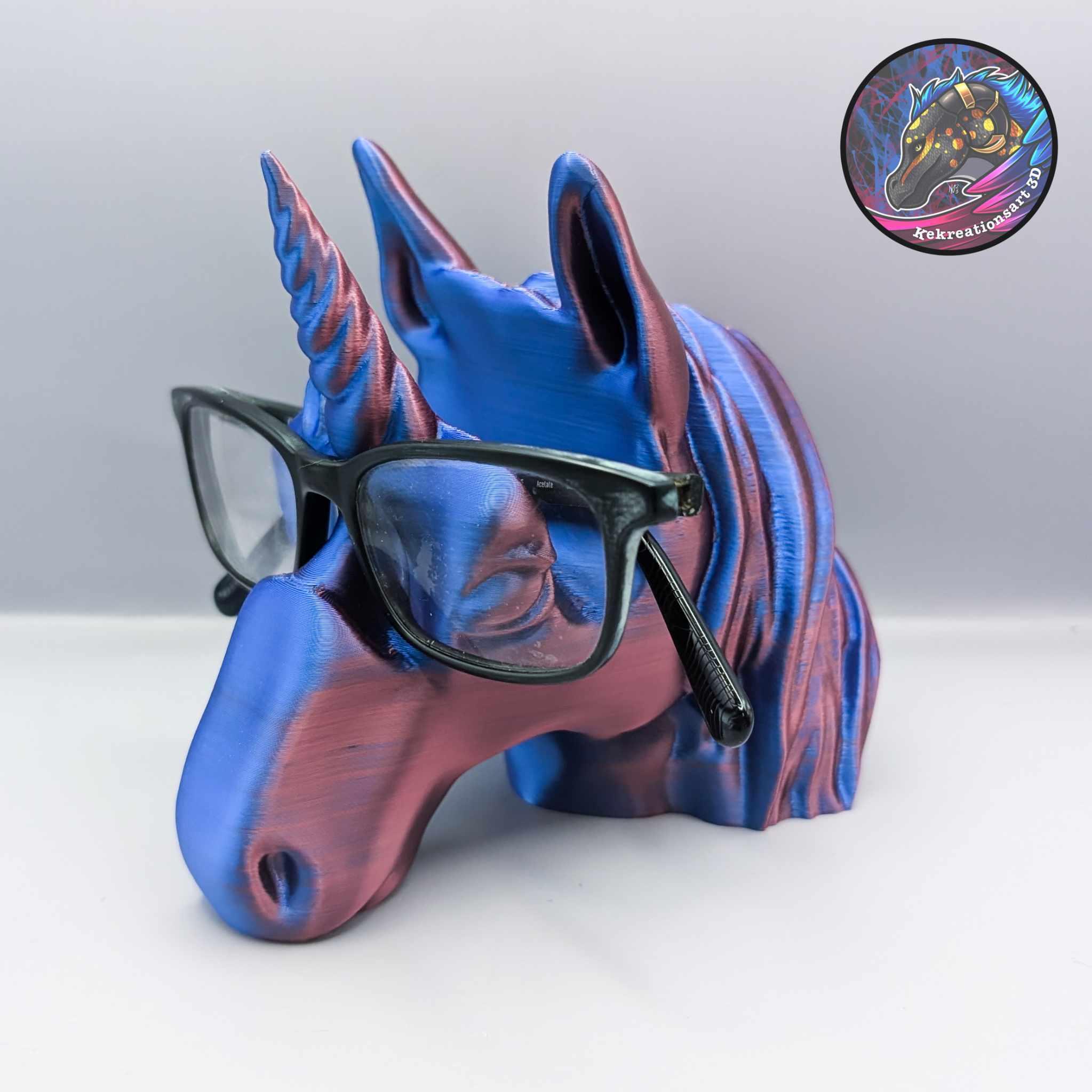 Unicorn Glasses Holder 3d model