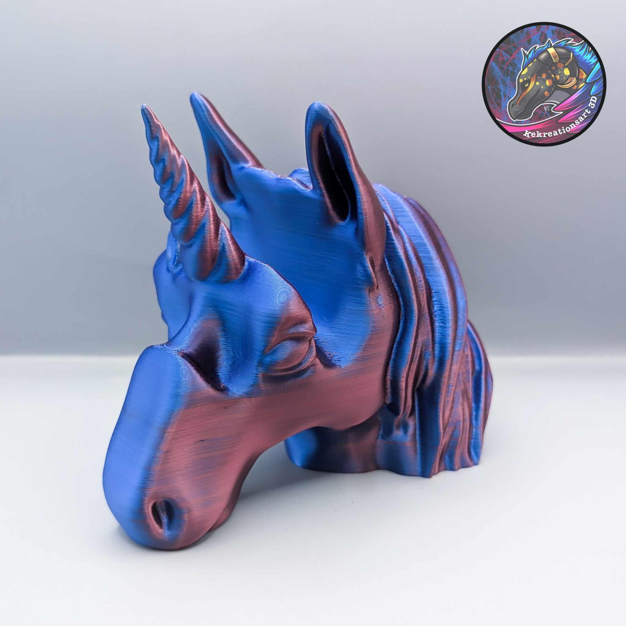 Unicorn Glasses Holder 3d model