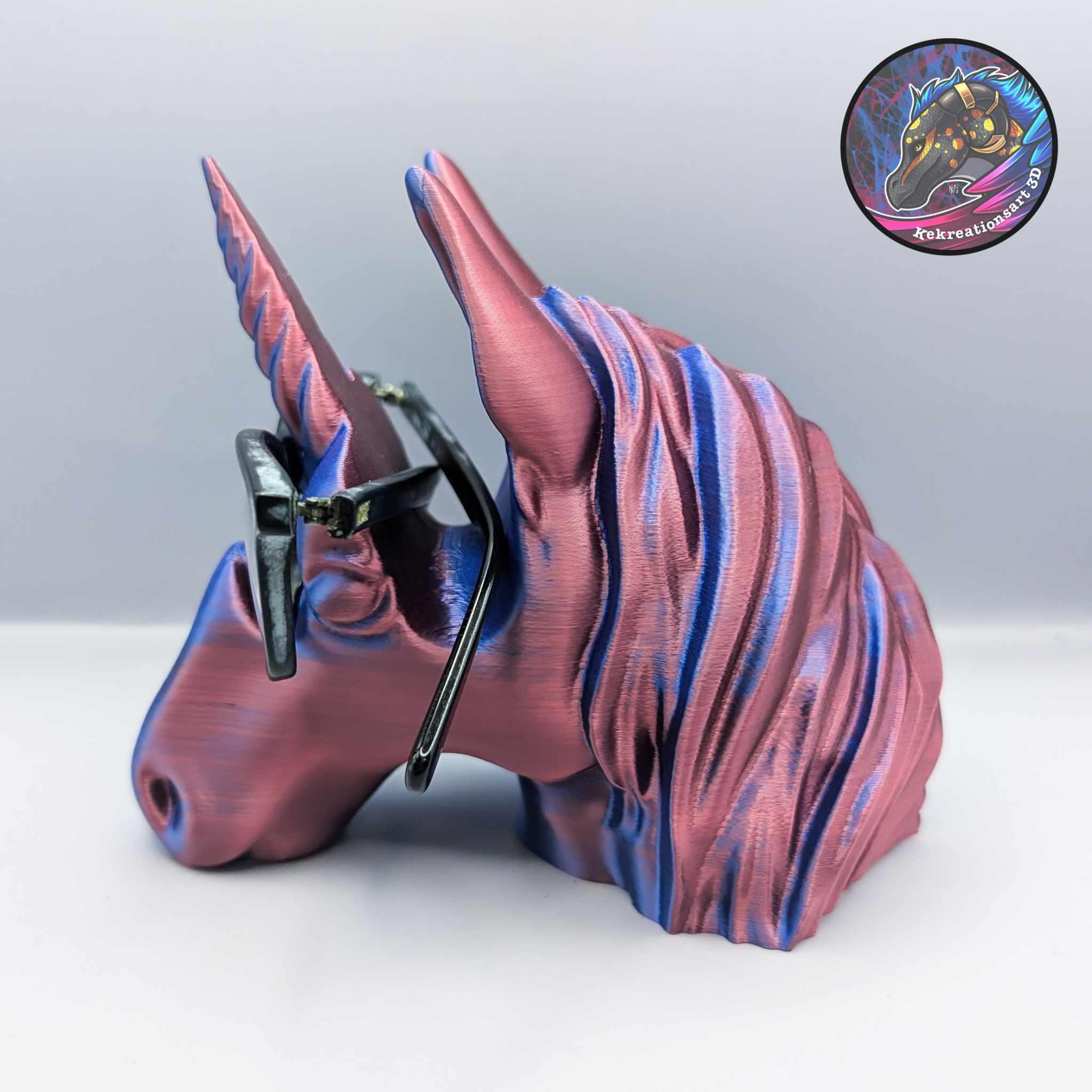 Unicorn Glasses Holder 3d model