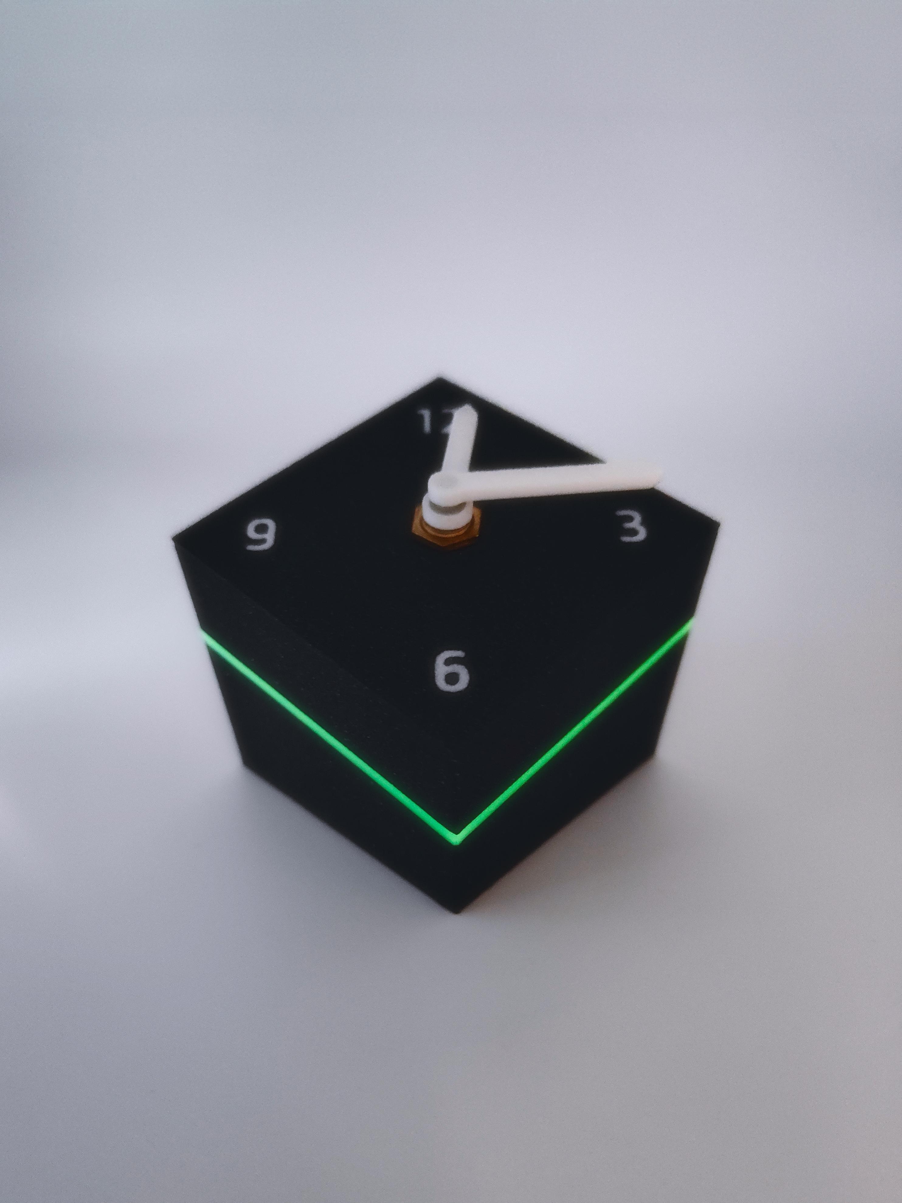 Qbe Clock 3d model