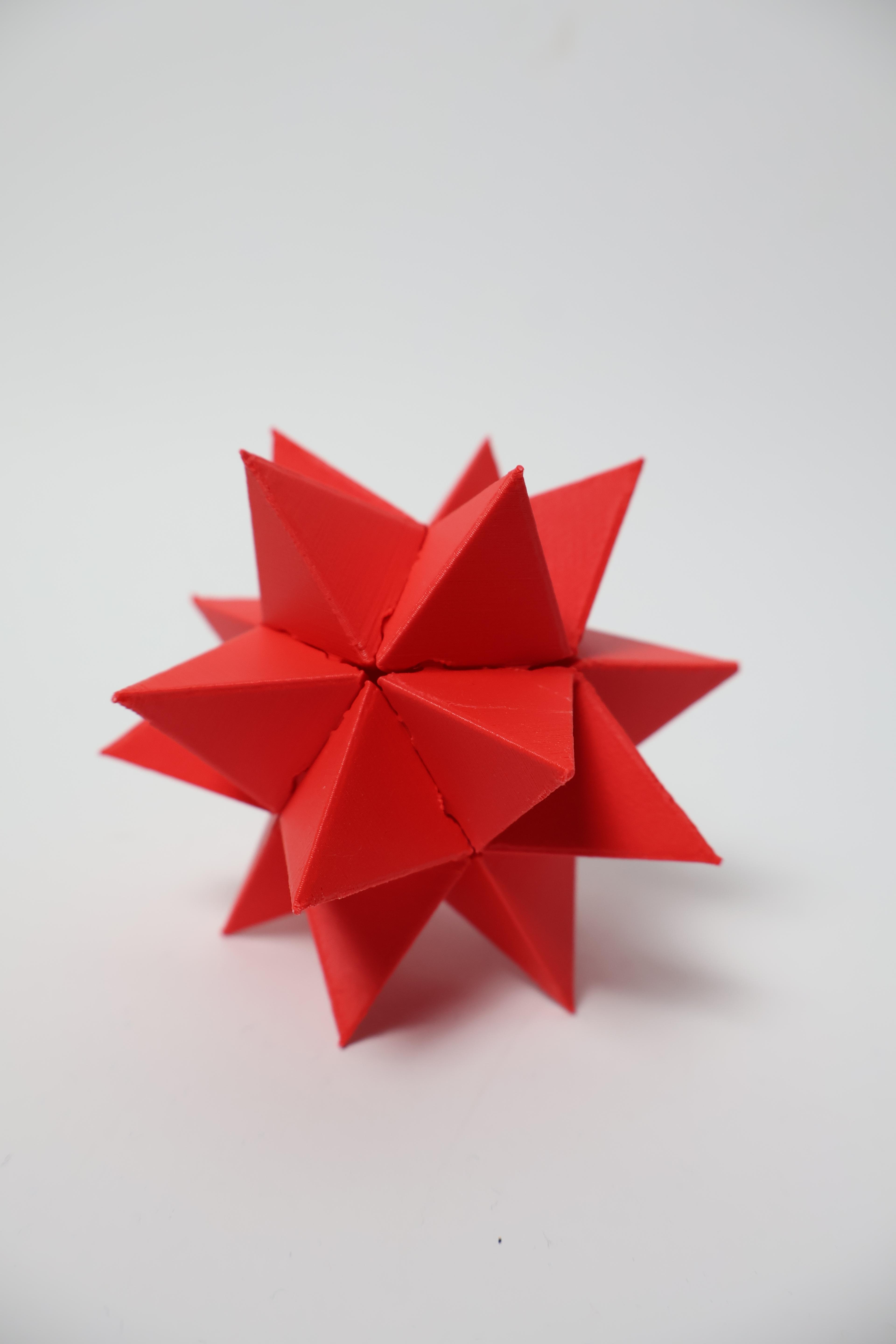 Icosaeder Star Small Single.stl 3d model