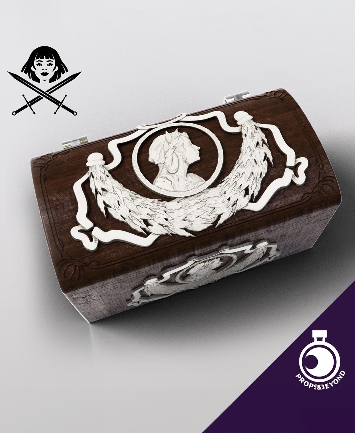 Miraculous Jewellery Box 3d model