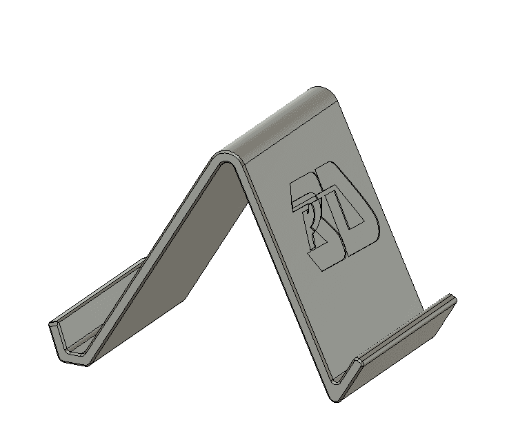 mobile phone stand.obj 3d model