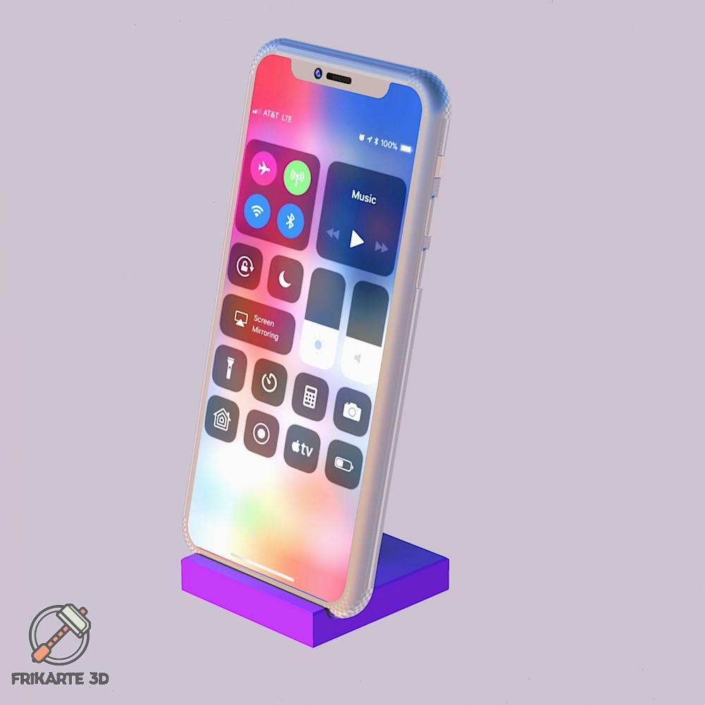 Woman Power Logo Phone Holder 3d model