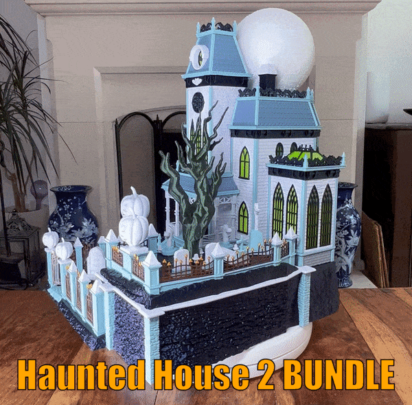 Haunted House 2 Bundle 3d model