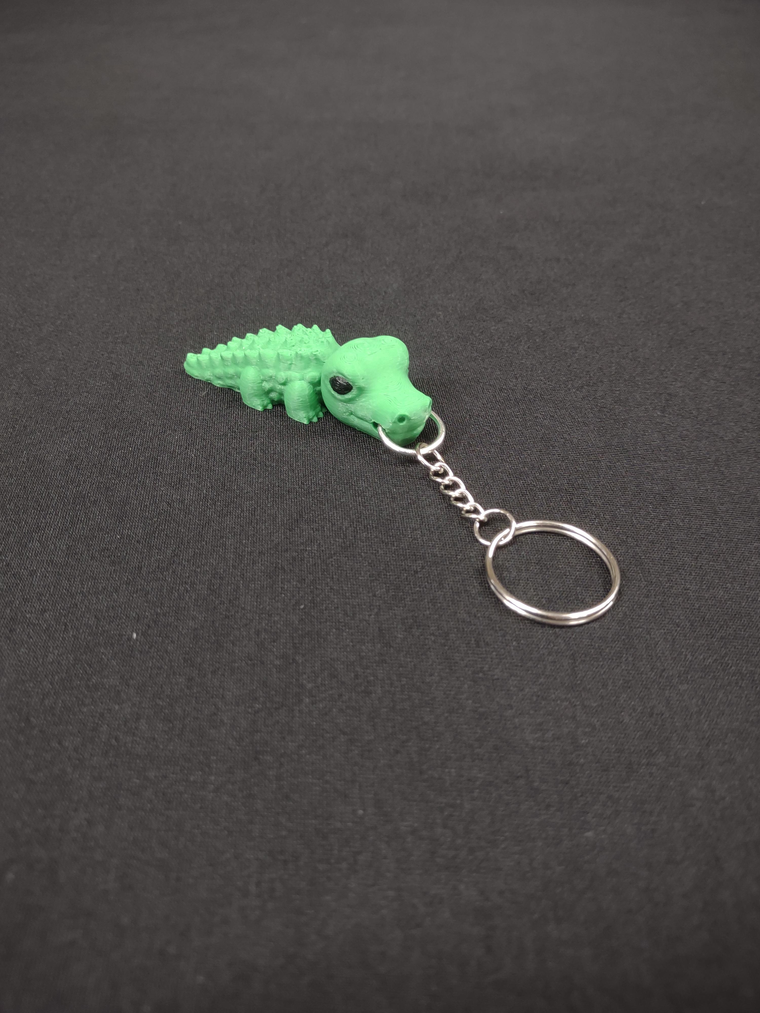 Gator Keychain 3d model