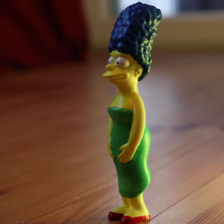 Marge Simpson 3d model