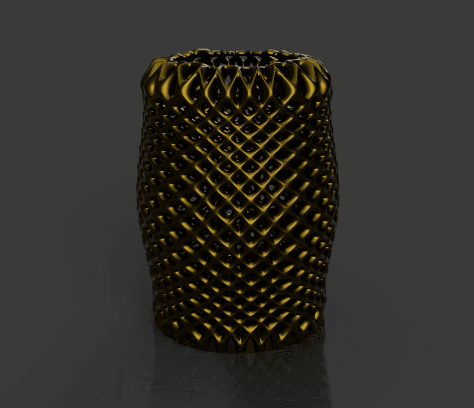 lattice bin 3d model