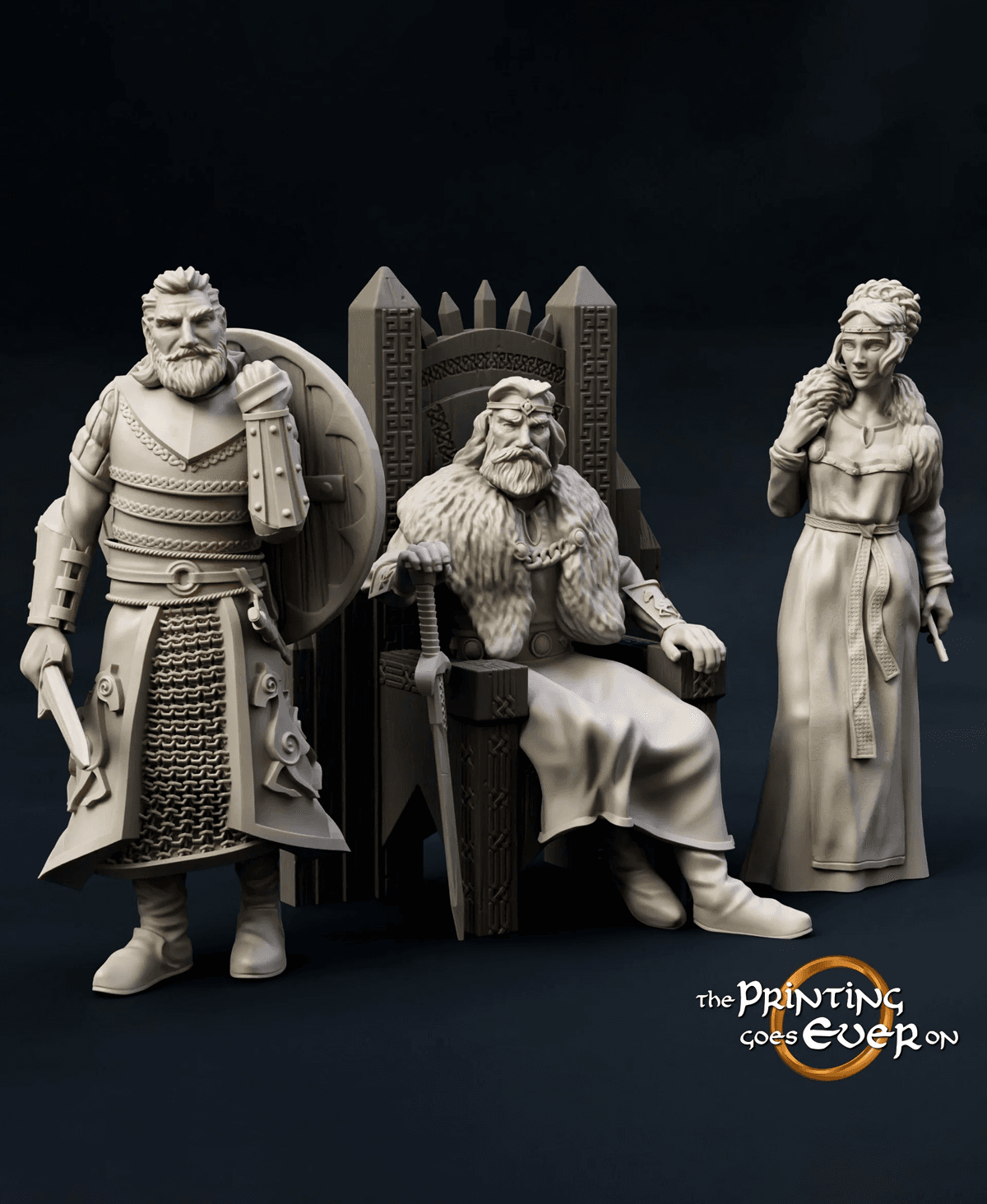 Ridermercia Royal Family 3d model