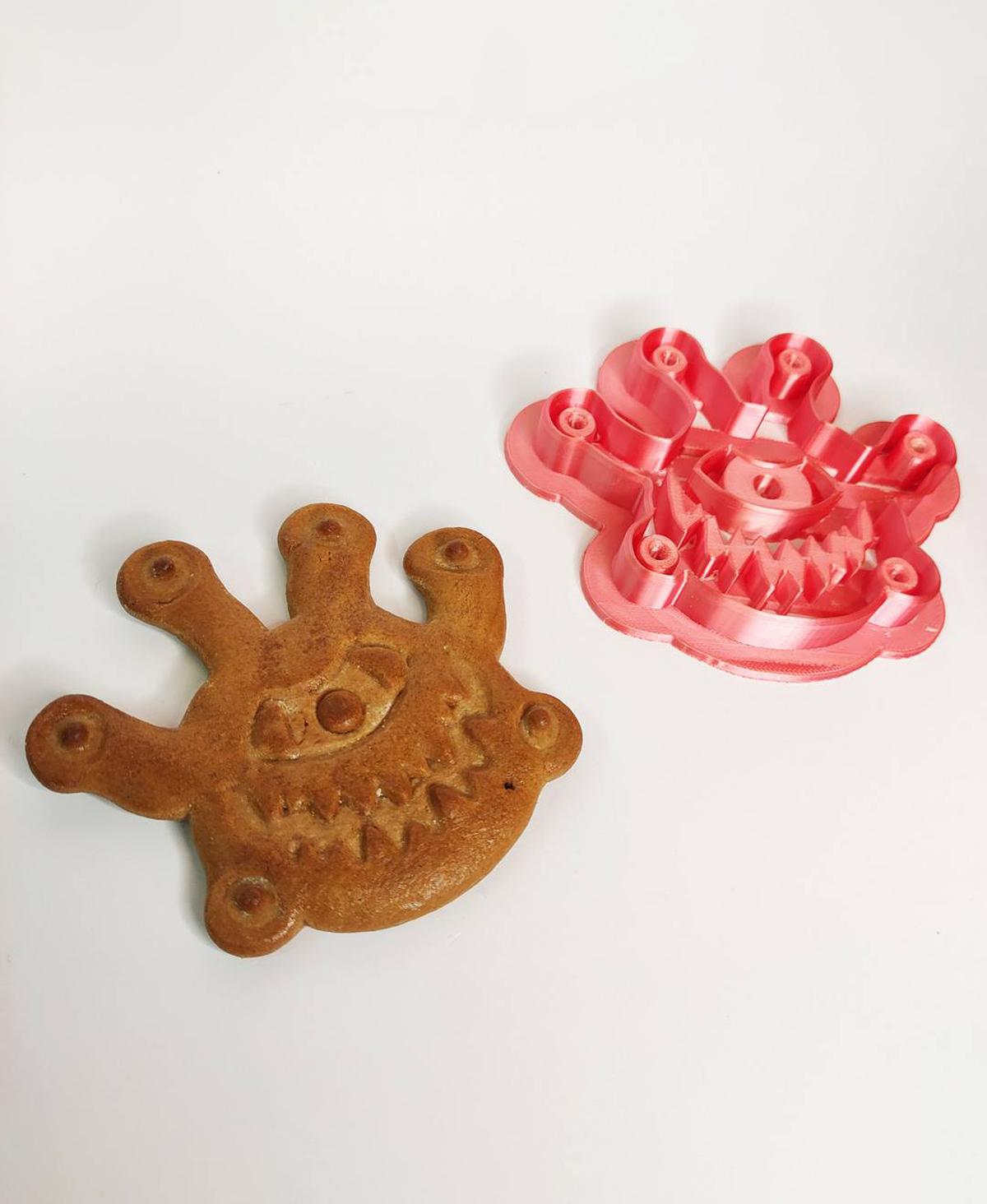 Eye Monster Cookie Cutters 3d model