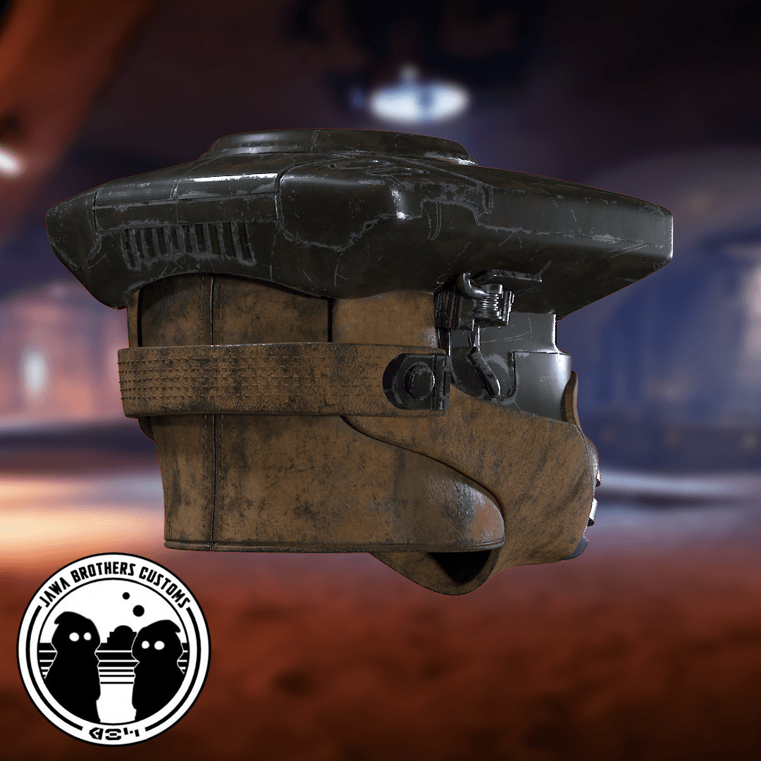 Boushh Bounty Hunter Helmet 3d model