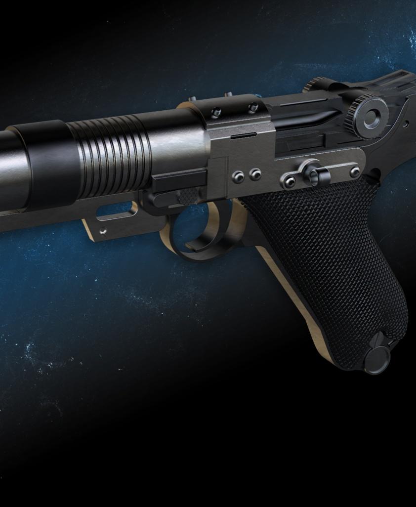 A180 blaster 3d model