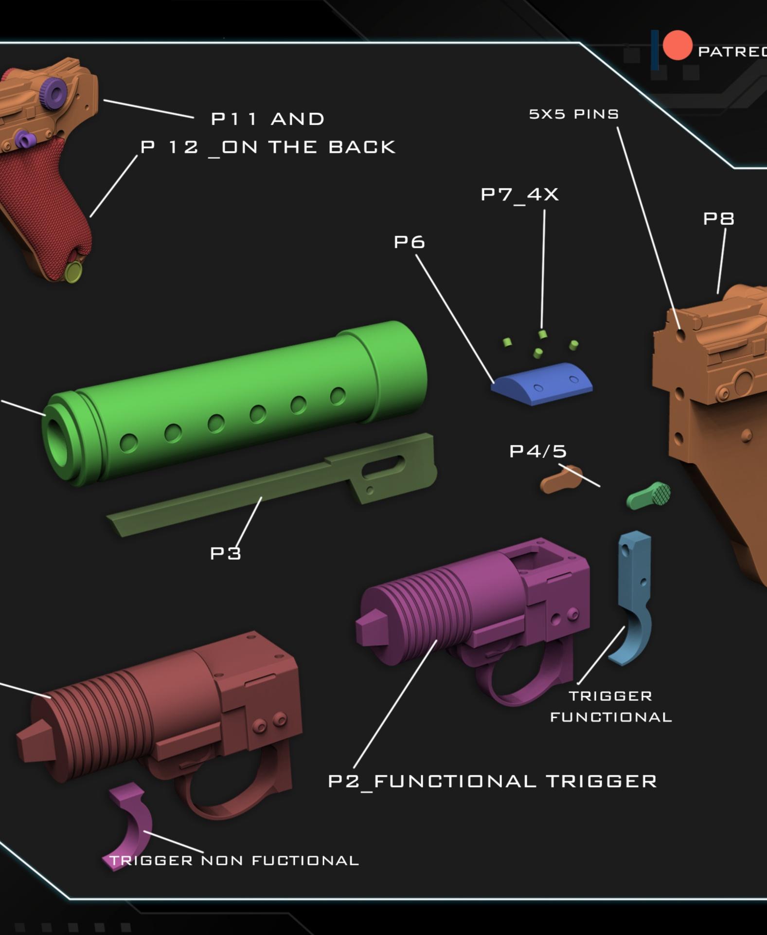 A180 blaster 3d model