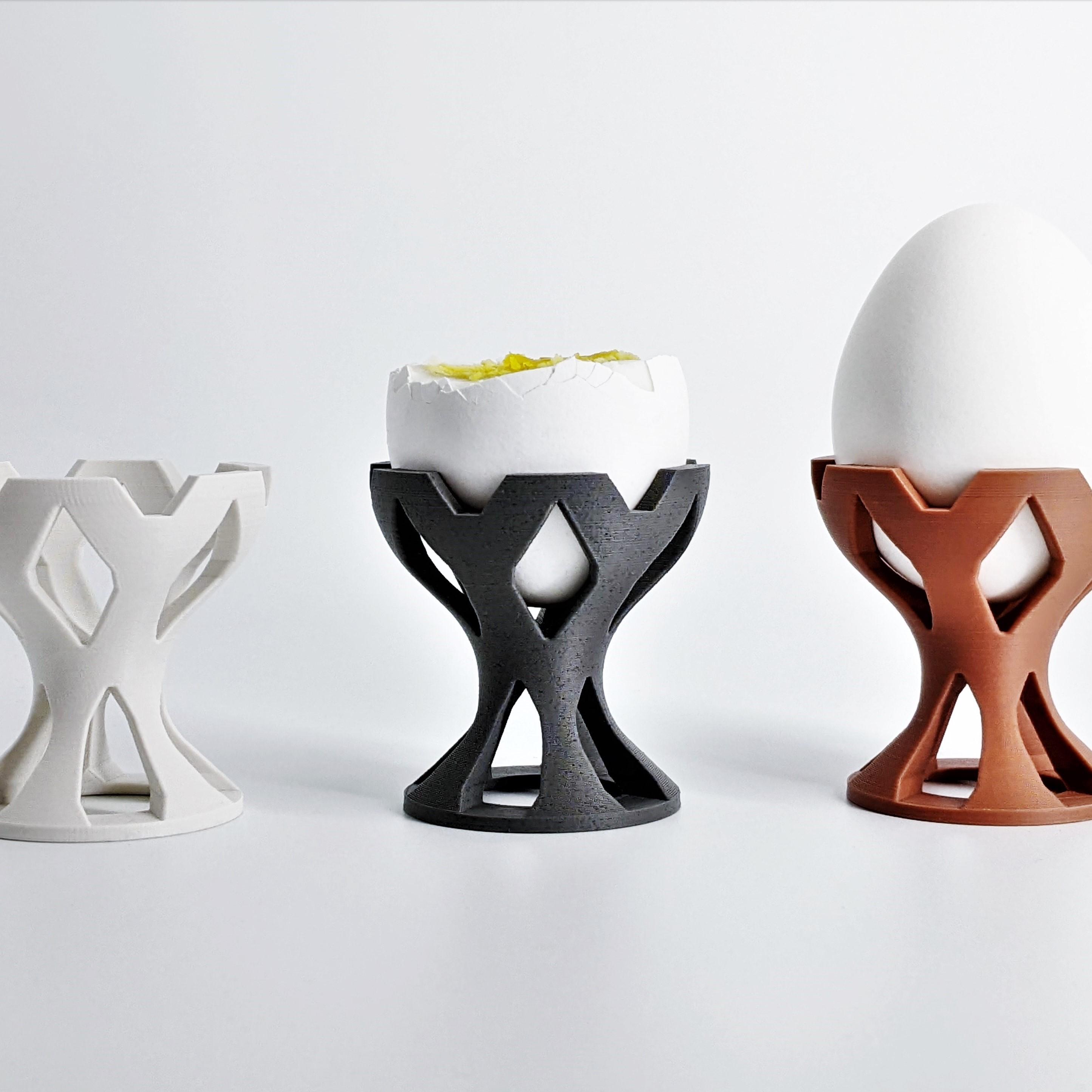 Egg Cup modern Look - Unique 3D Print Design | STL File | No Support needed 3d model