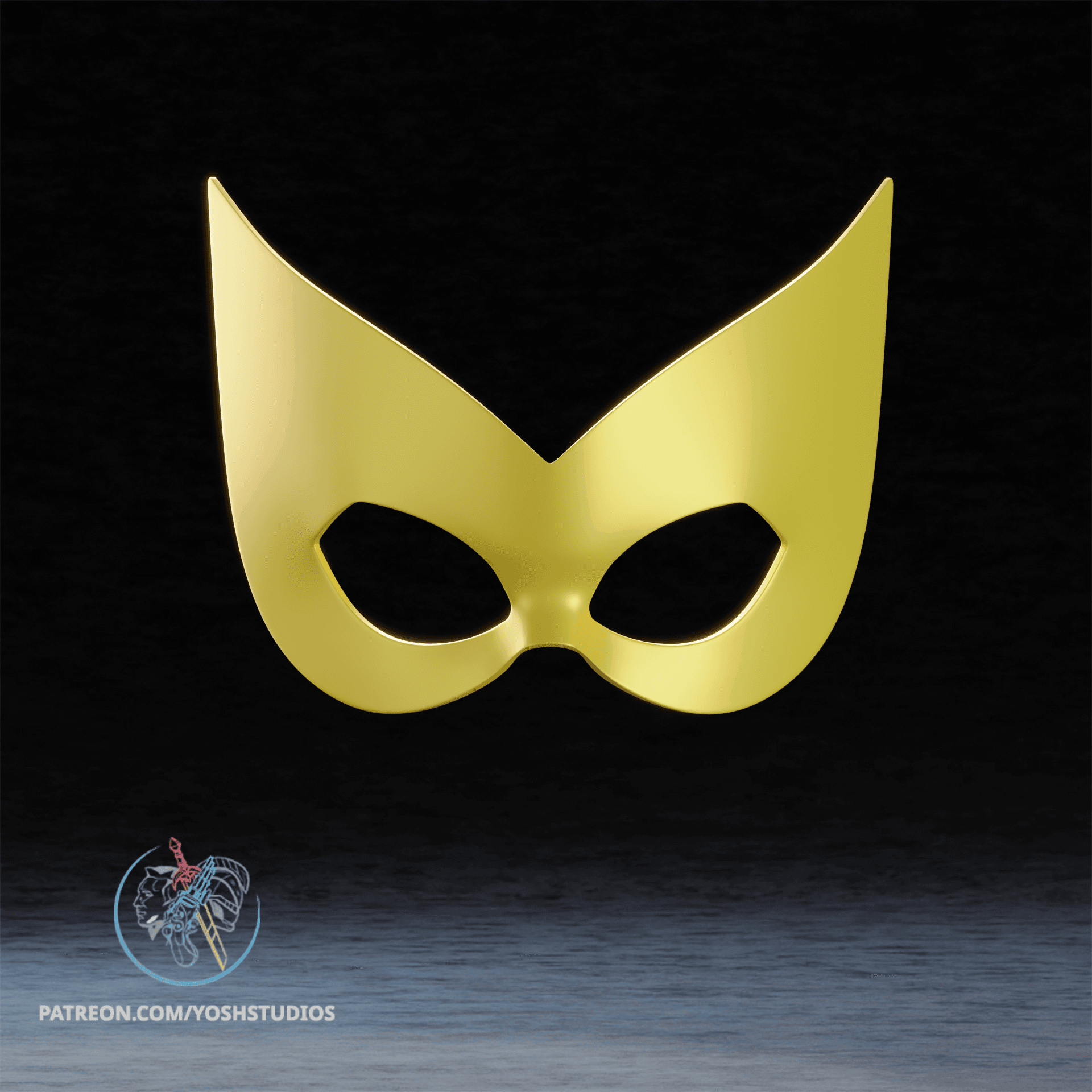 Marvel Girl Mask 3D Printer File STL 3d model