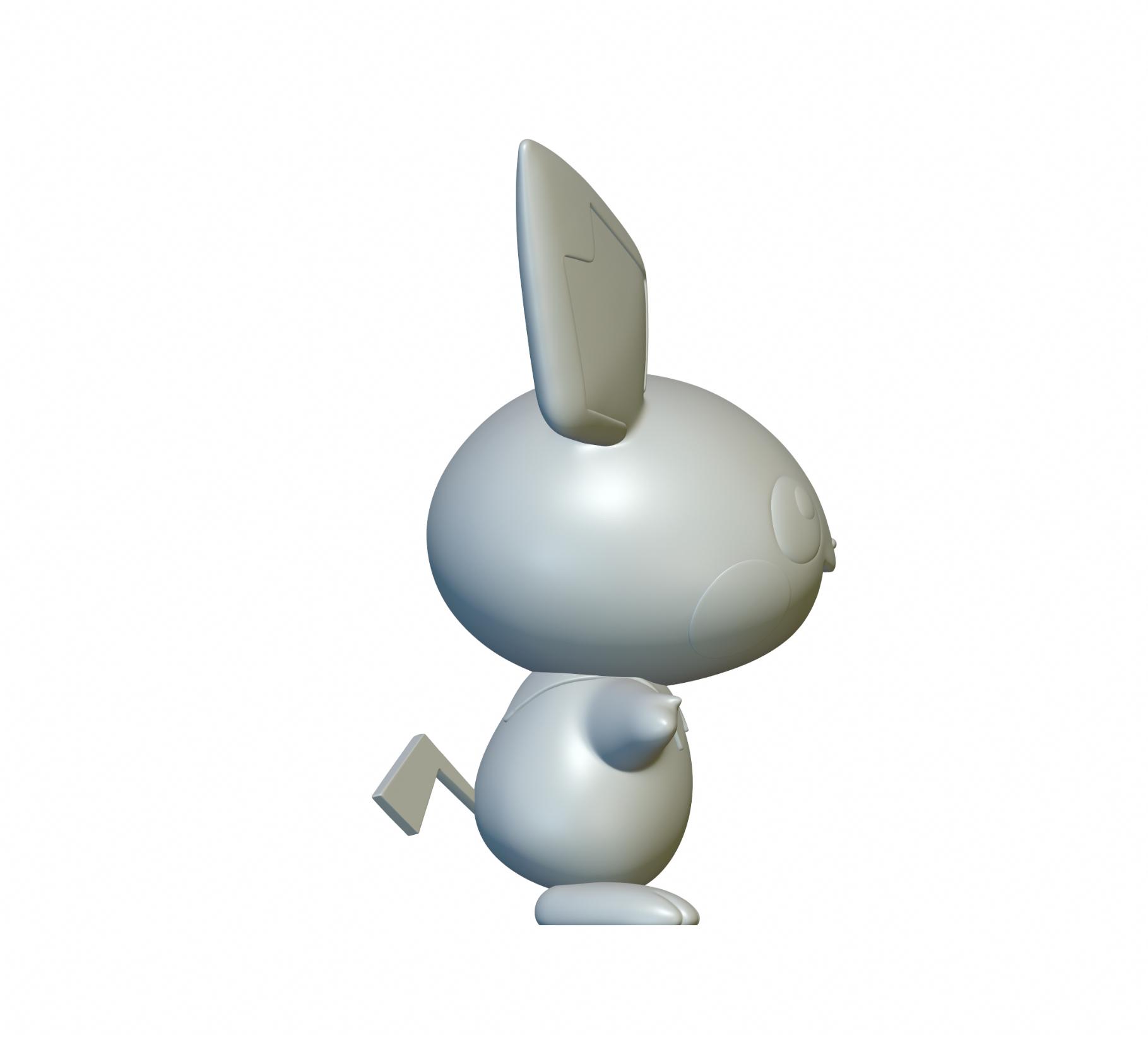 Pokemon Pichu #172 - Optimized for 3D Printing 3d model