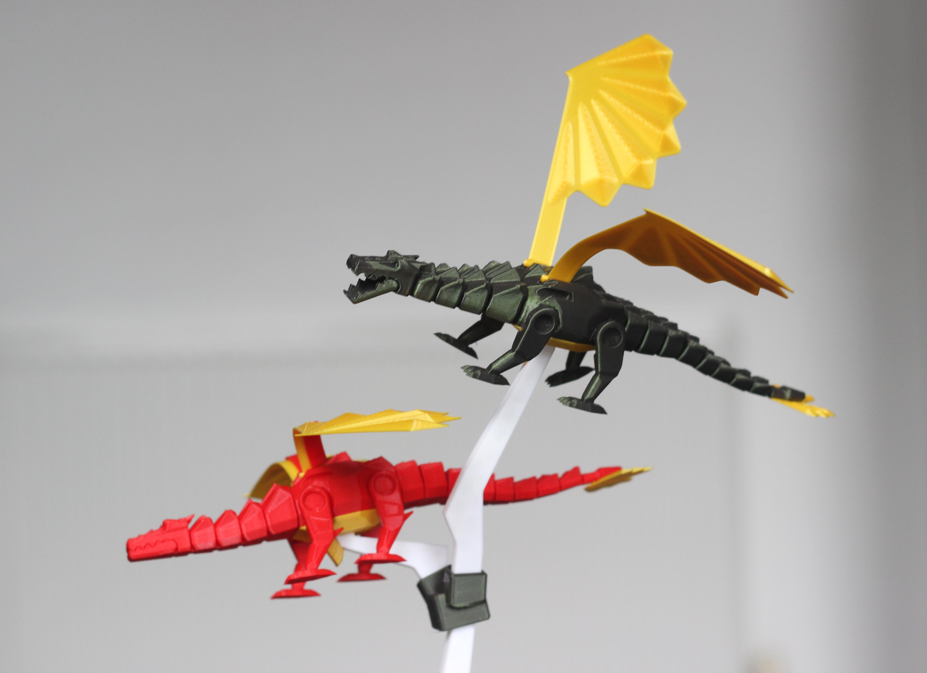 Articulated Dragon 3d model