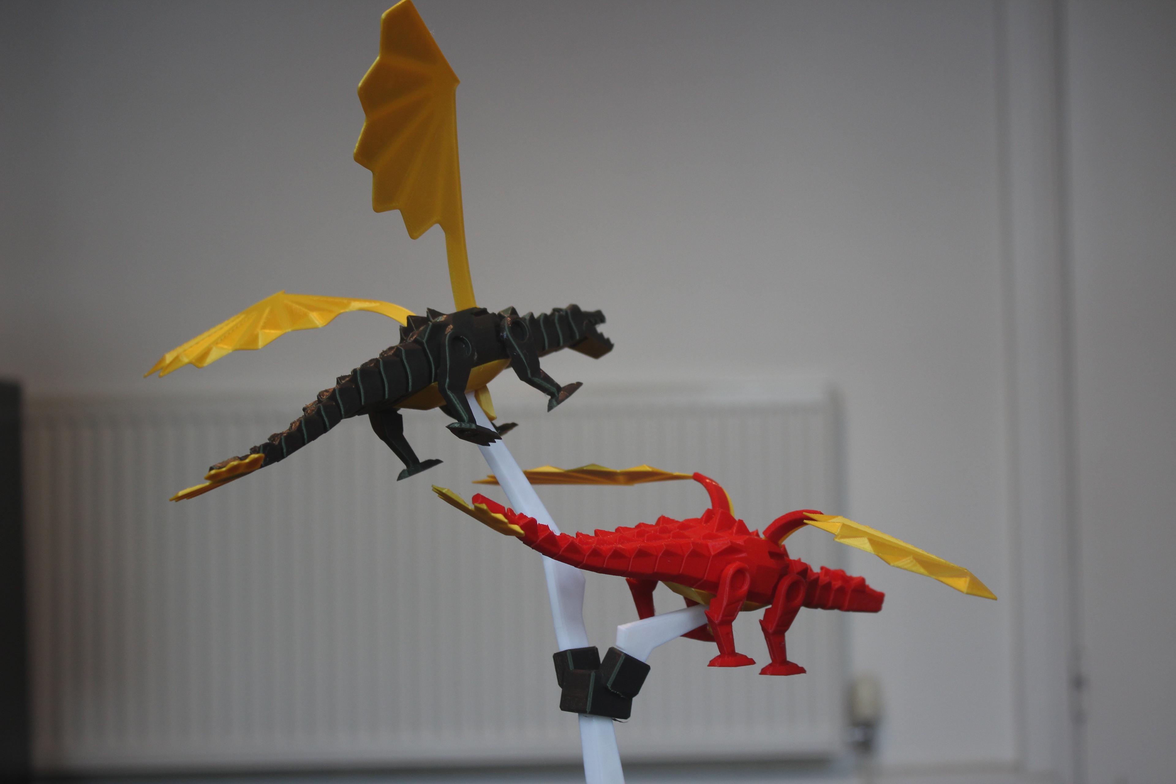 Articulated Dragon 3d model