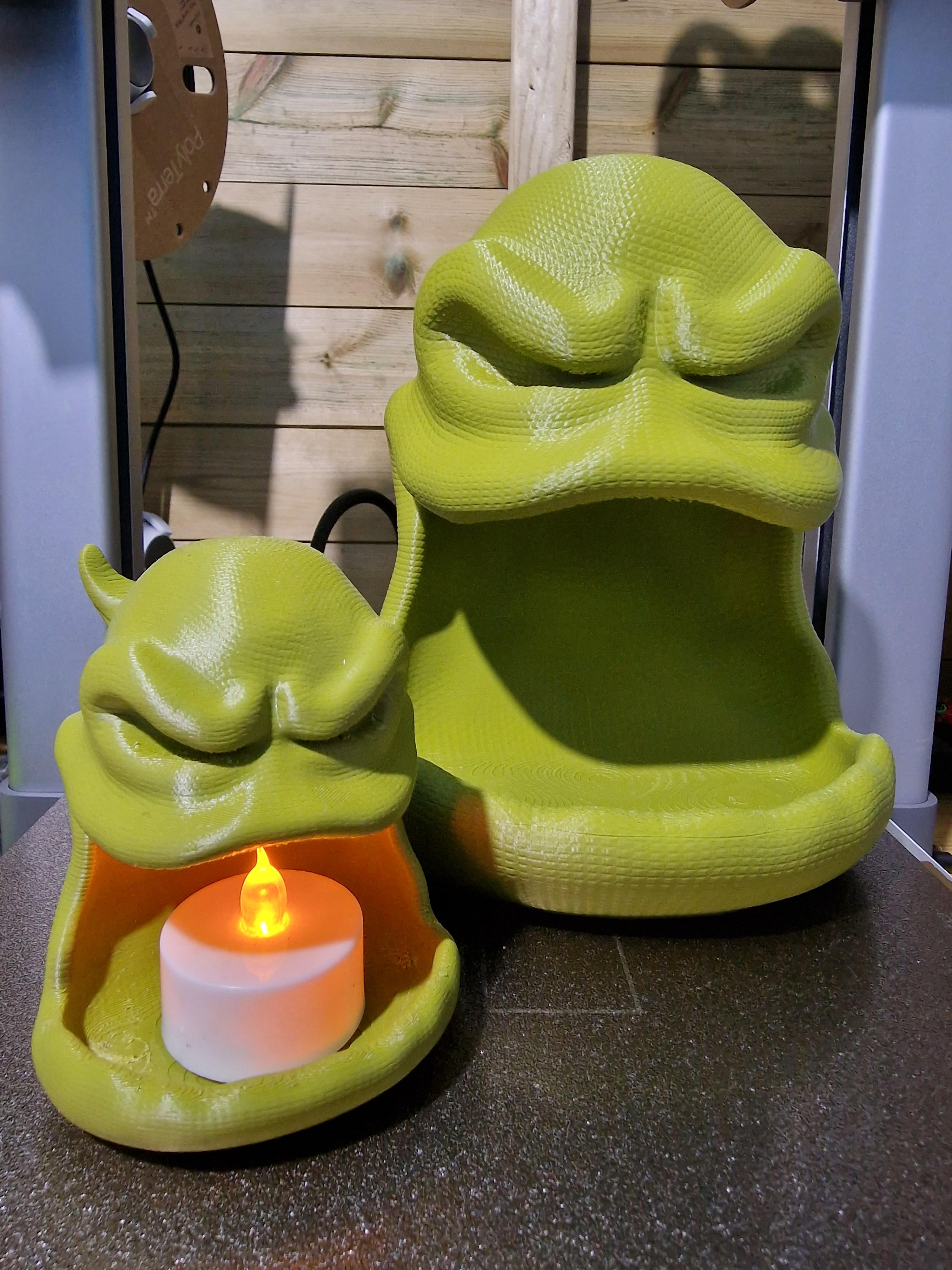 Oogie Boogie Candy Bowl and Tealight Holder - UPDATED V2 3d model