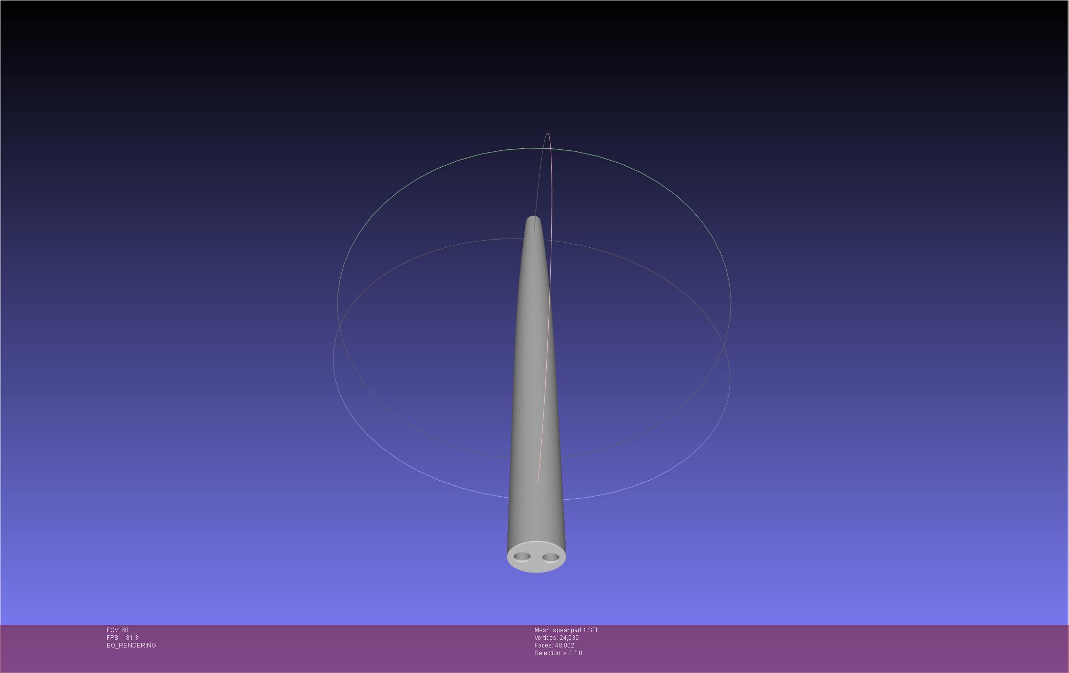 Evangelion Spear Of Longinus Assembly 3d model