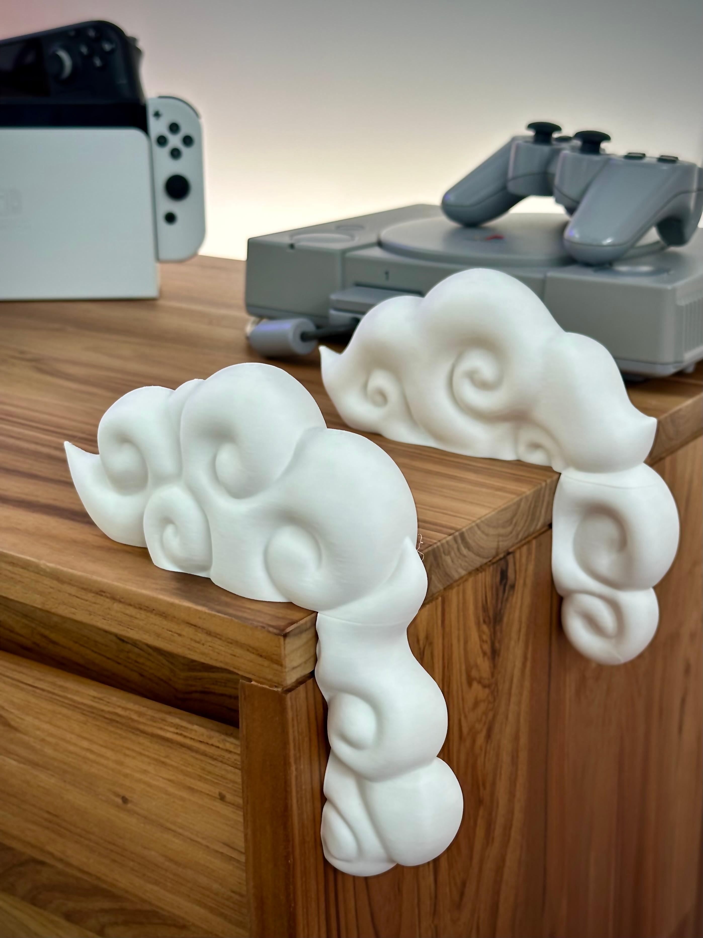 Cloud Corner Decor 3d model