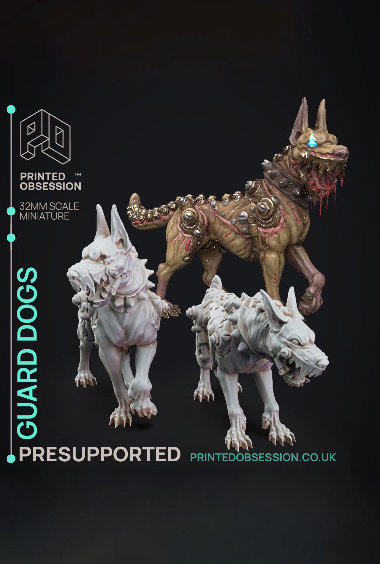 Guard Dogs - Dr Frankensteins Monster - PRESUPPORTED - Illustrated and Stats - 32mm scale			 3d model