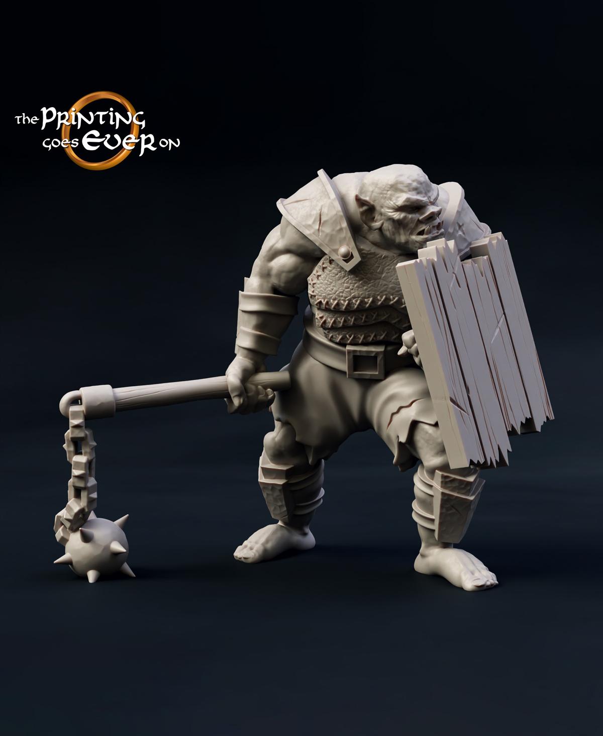 Orc Thug 3d model