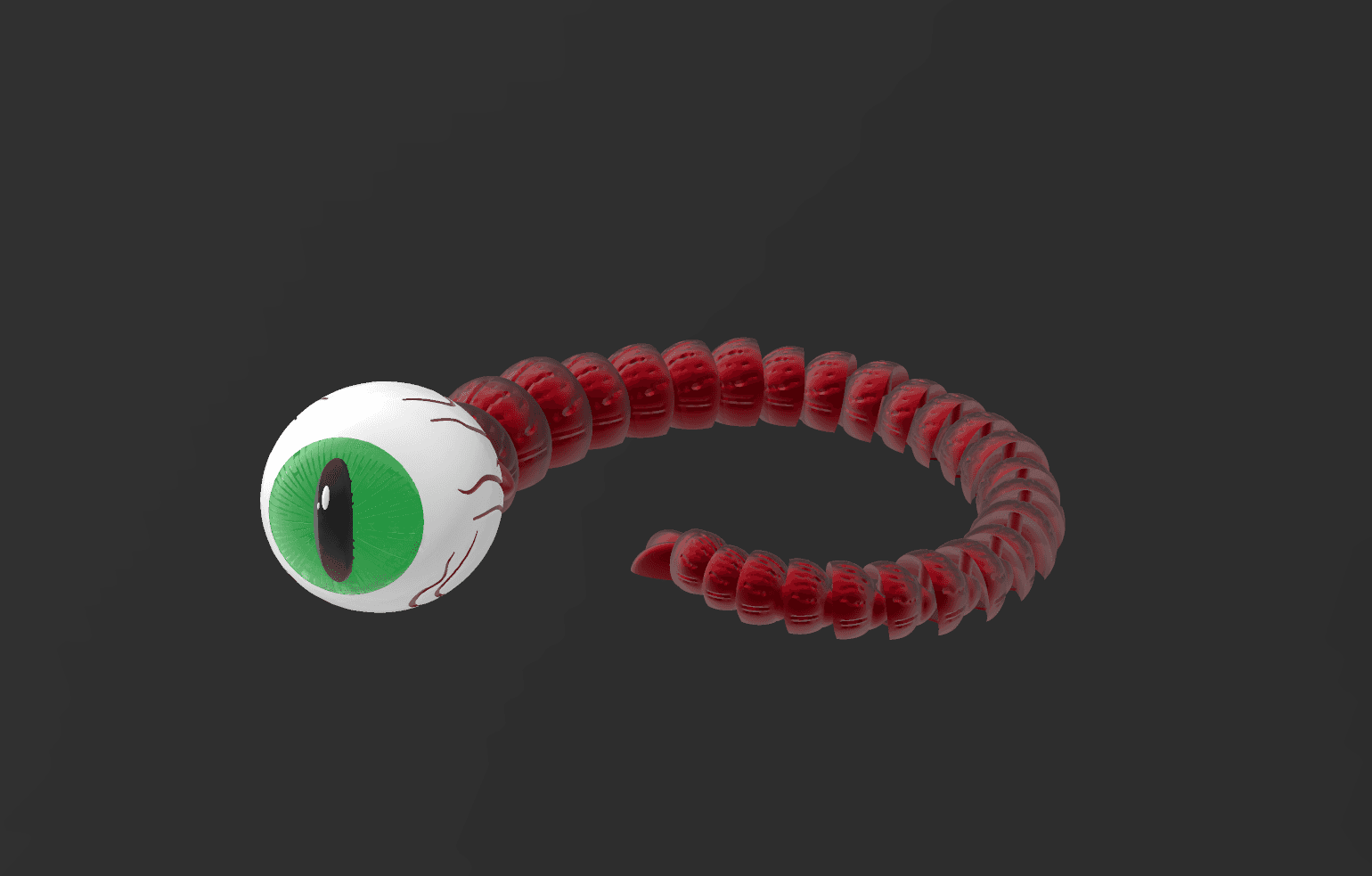 Articulated Eyeball 3d model